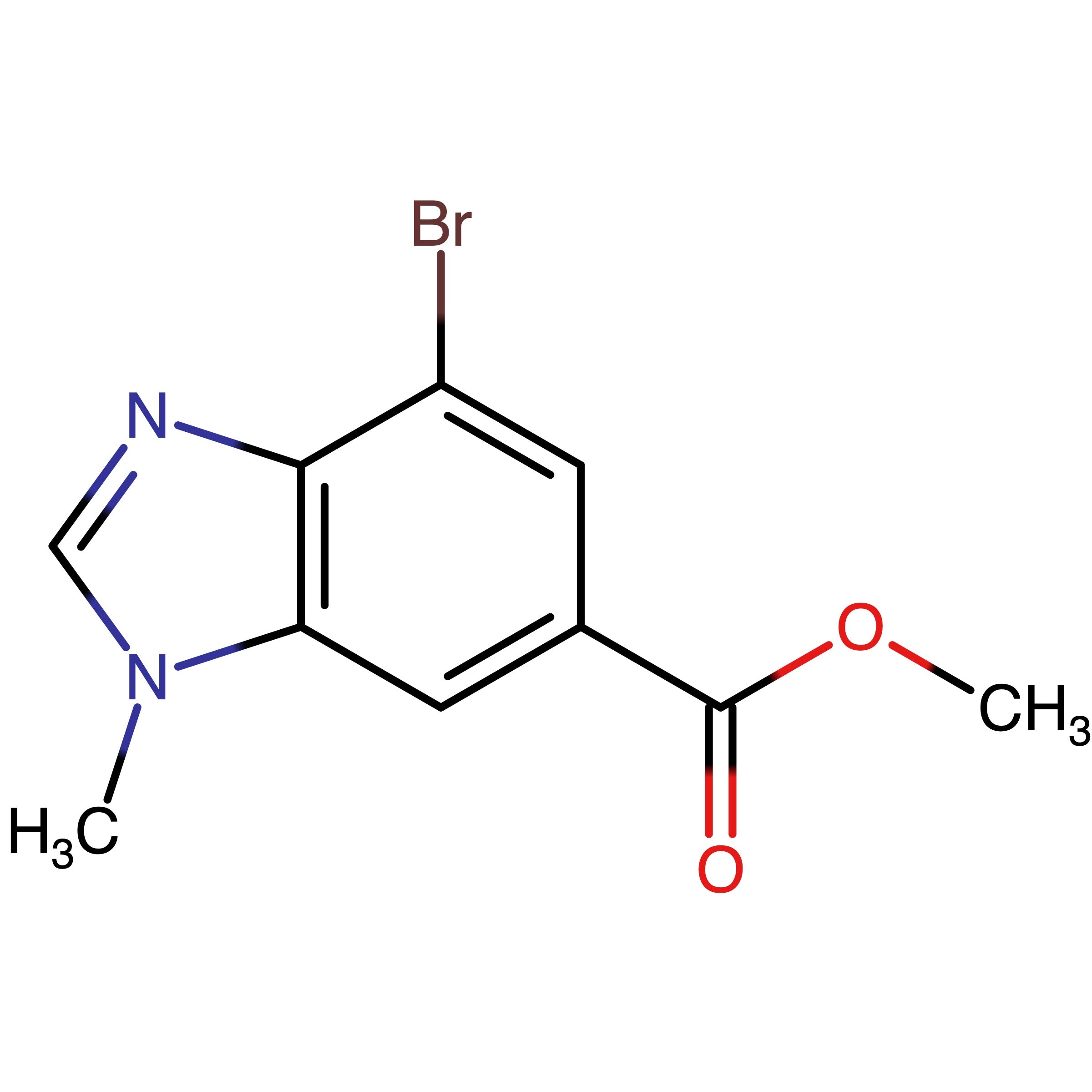 CAS 1810774-49-2 | Methyl 4-bromo-1-methyl-1H-benzo[d]imidazole-6-carboxylate