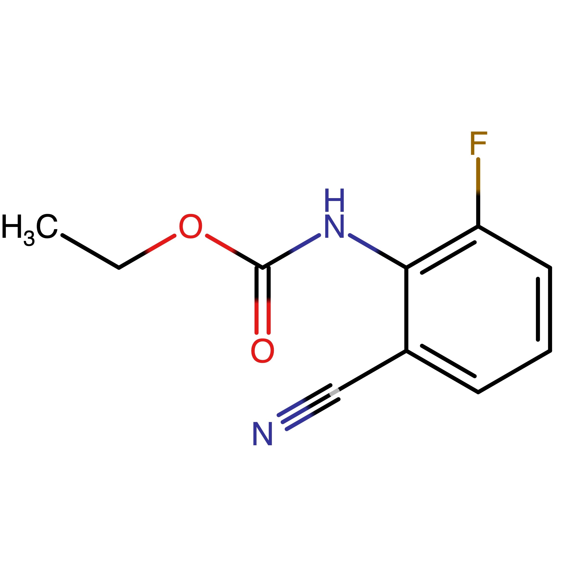 CAS 1824450-96-5 | Ethyl (2-carbonitril-6-fluorophenyl)carbamate