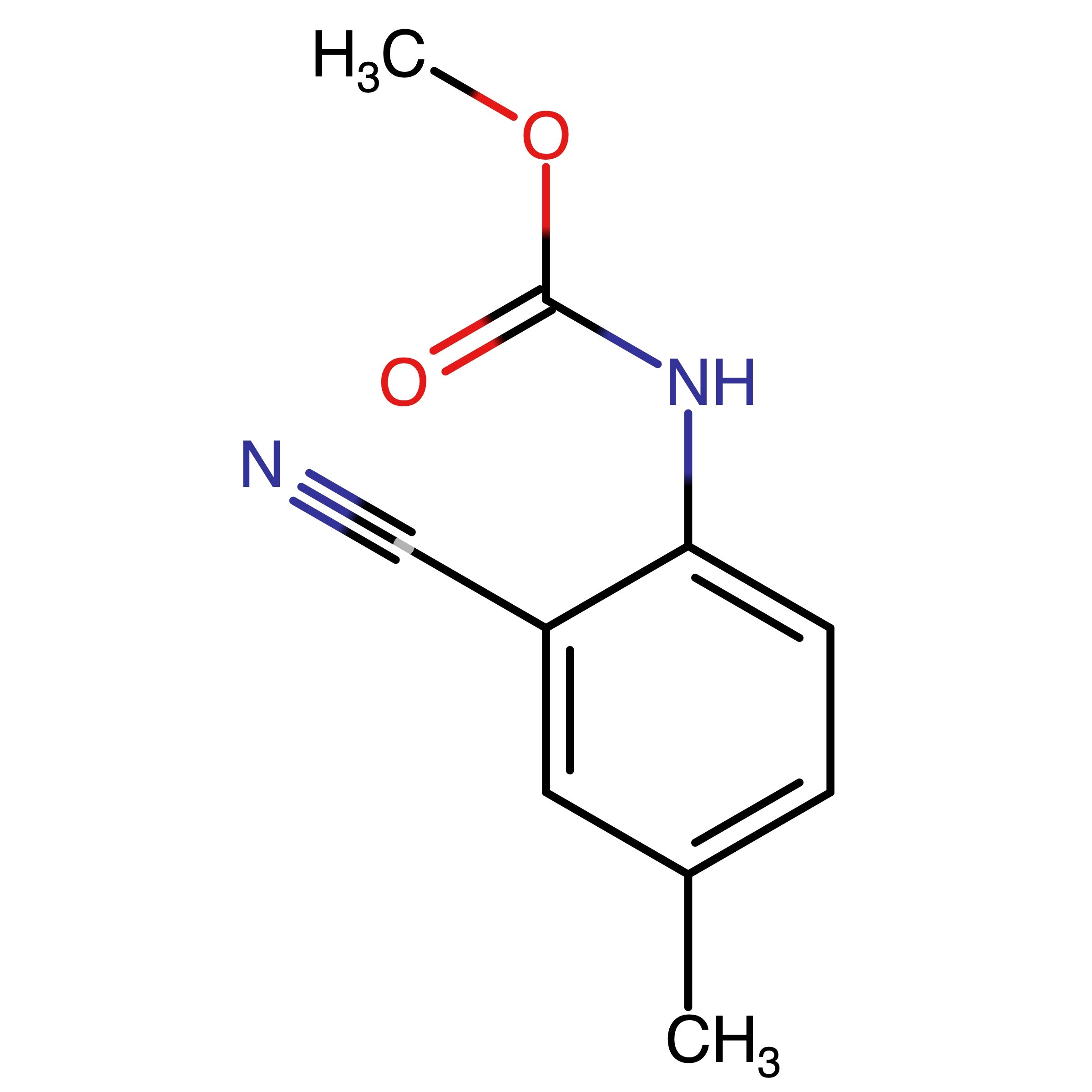 CAS 1217301-70-6 | Methyl (2-carbonitril-4-methylphenyl)carbamate