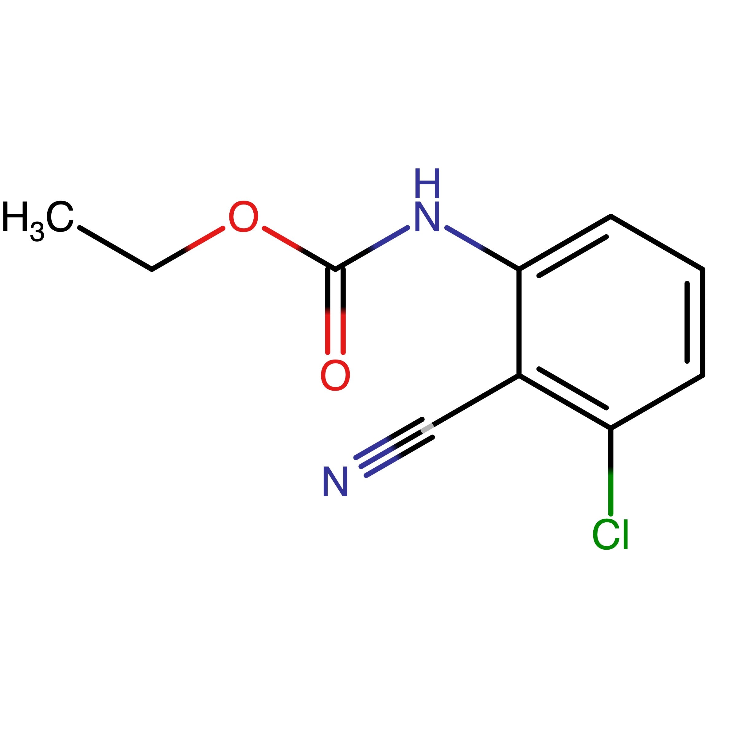 CAS 220269-87-4 | Ethyl (3-chloro-2-carbonitrilphenyl)carbamate