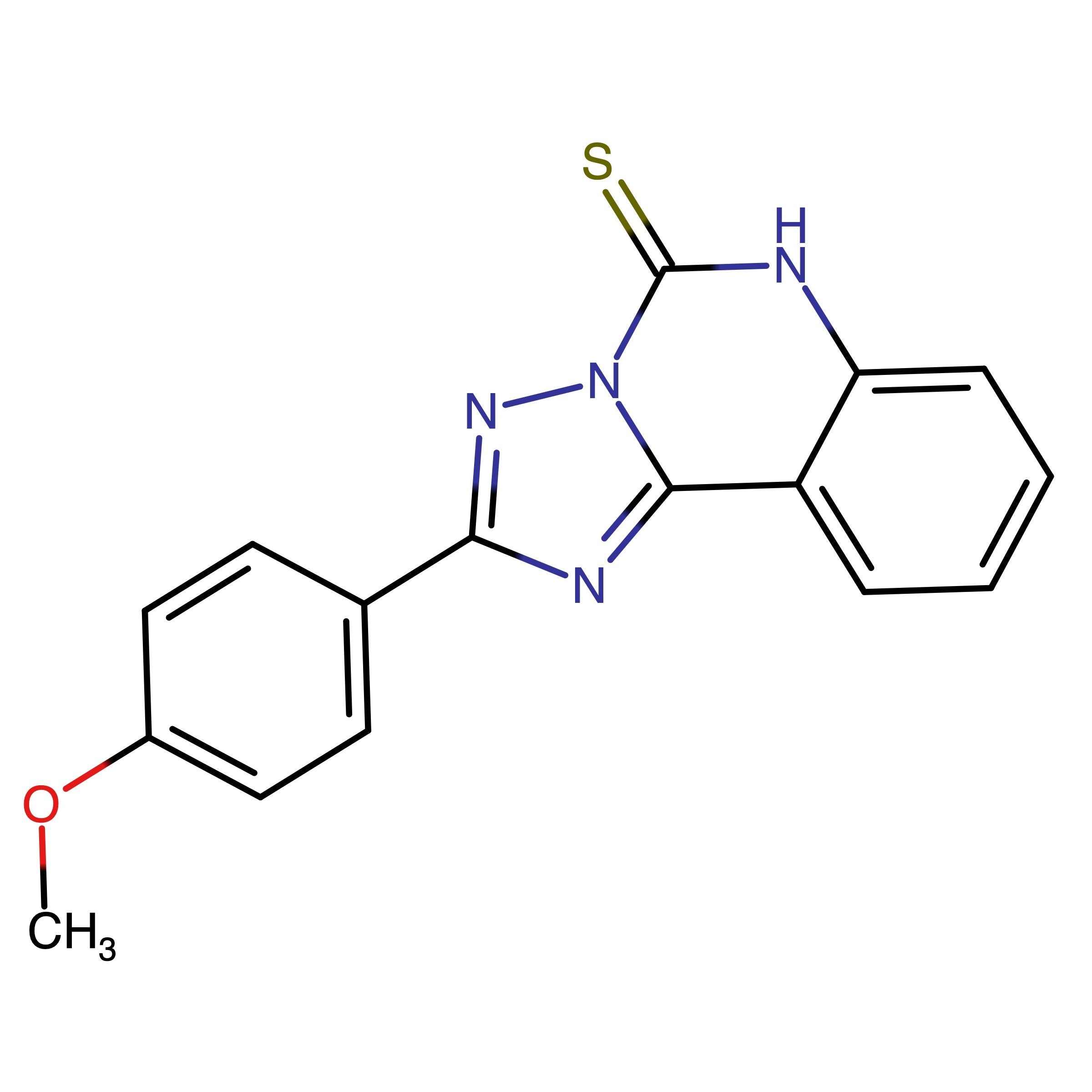 CAS 886189-00-0 | 2-(4-Methoxyphenyl)-[1,2,4]triazolo[1,5-c]quinazoline-5(6H)-thione