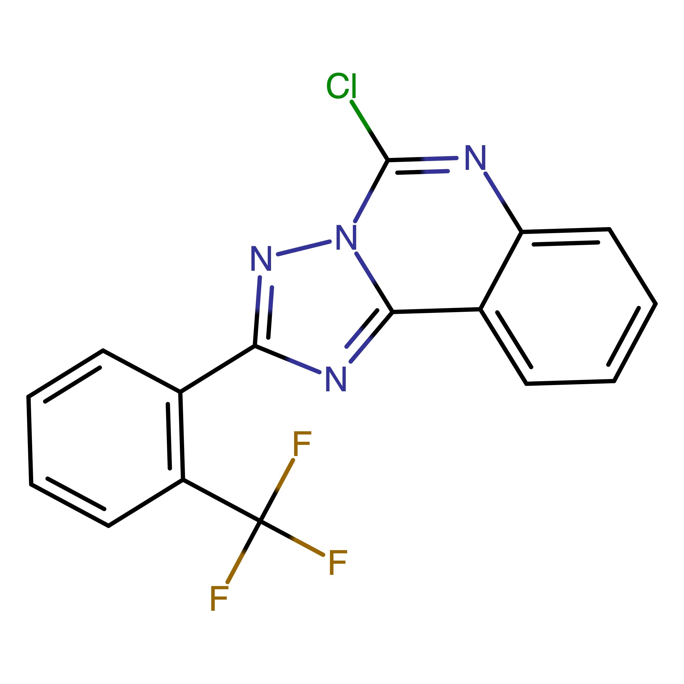 CAS 2607009-53-8 | 5-Chloro-2-(2-(trifluoromethyl)phenyl)-[1,2,4]triazolo[1,5-c]quinazoline