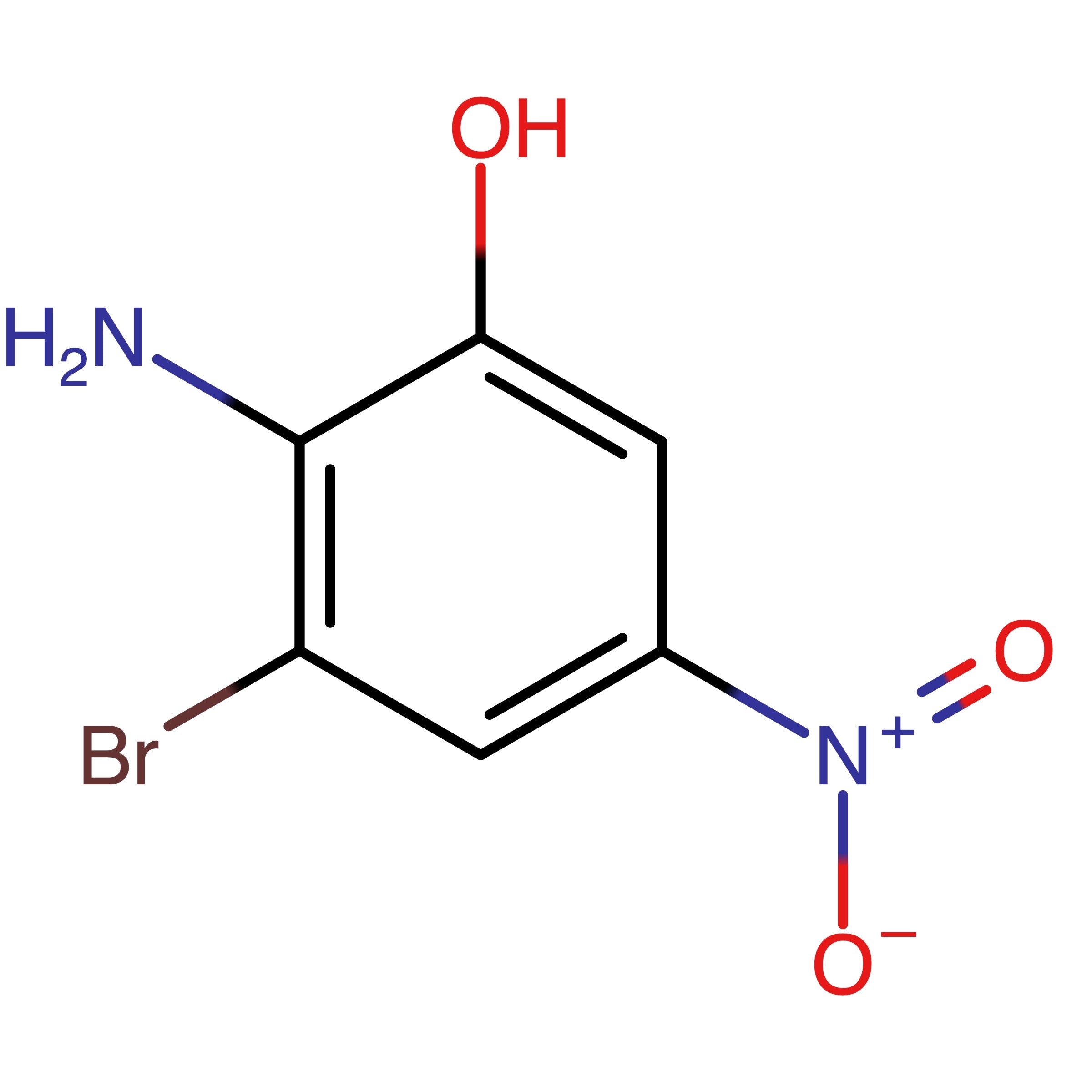 CAS 915156-09-1 | 2-Amino-3-bromo-5-nitrophenol