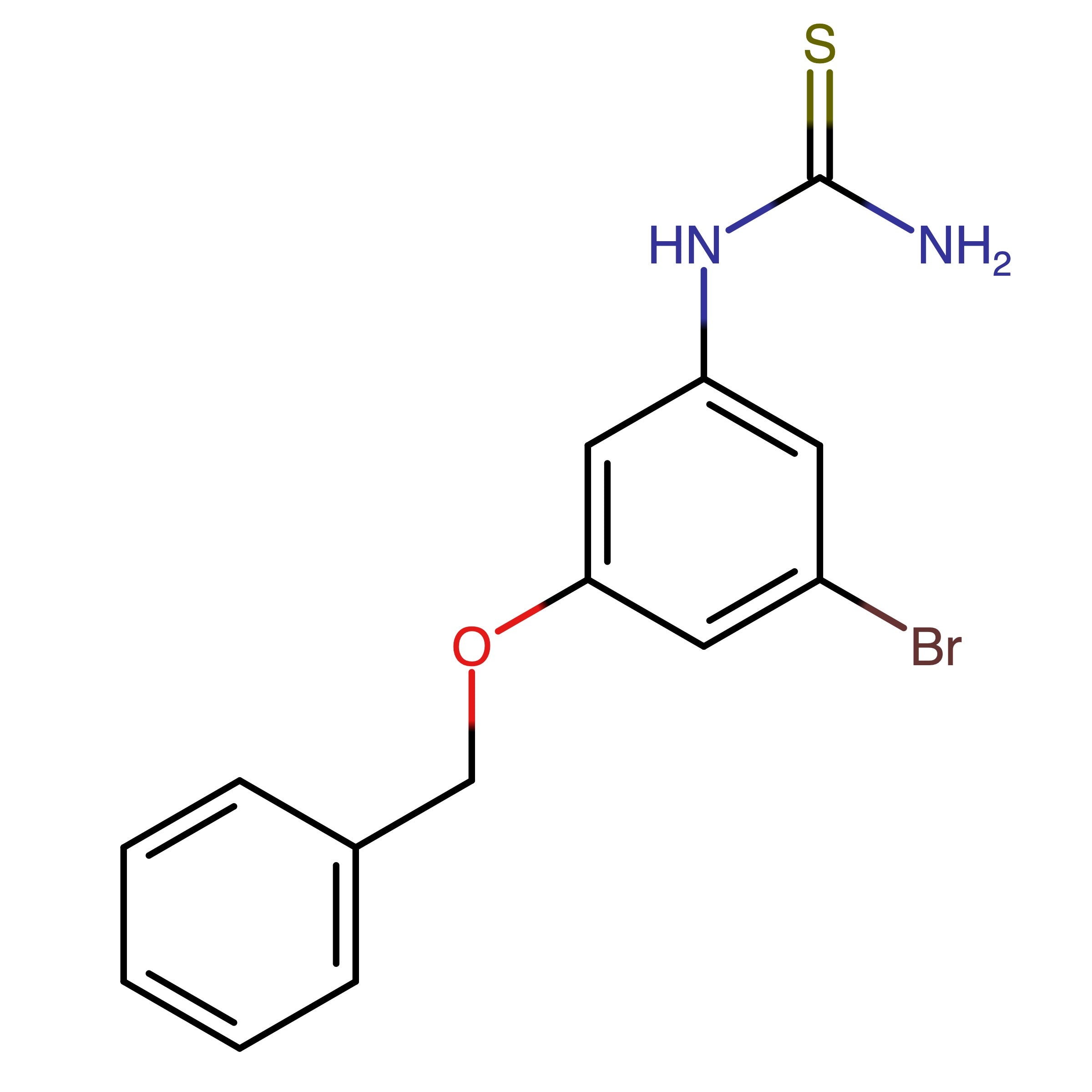 CAS 1000289-65-5 | 1-(3-(Benzyloxy)-5-bromophenyl)thiourea