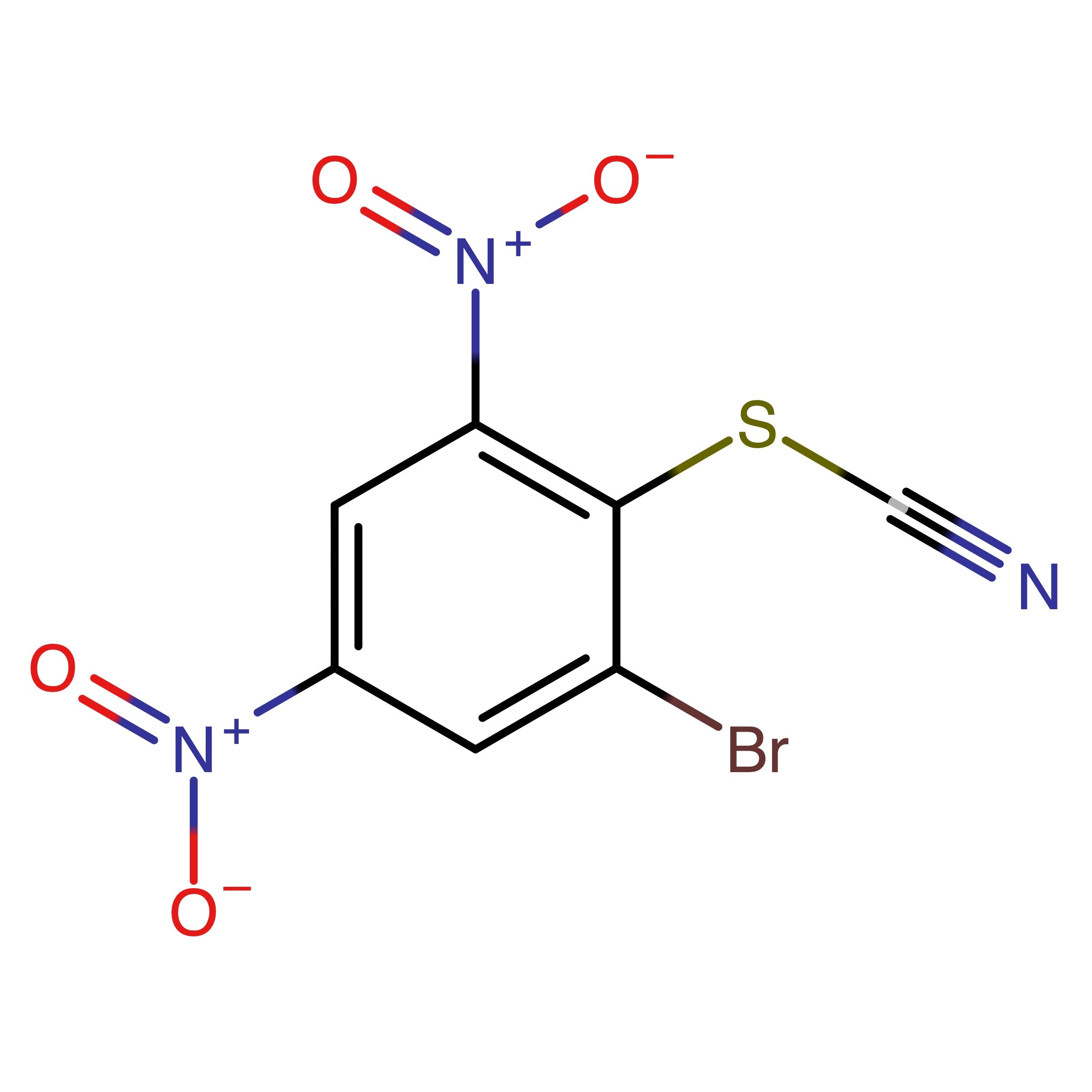 CAS 1372548-03-2 | 1-Bromo-3,5-dinitro-2-thiocyanatobenzene