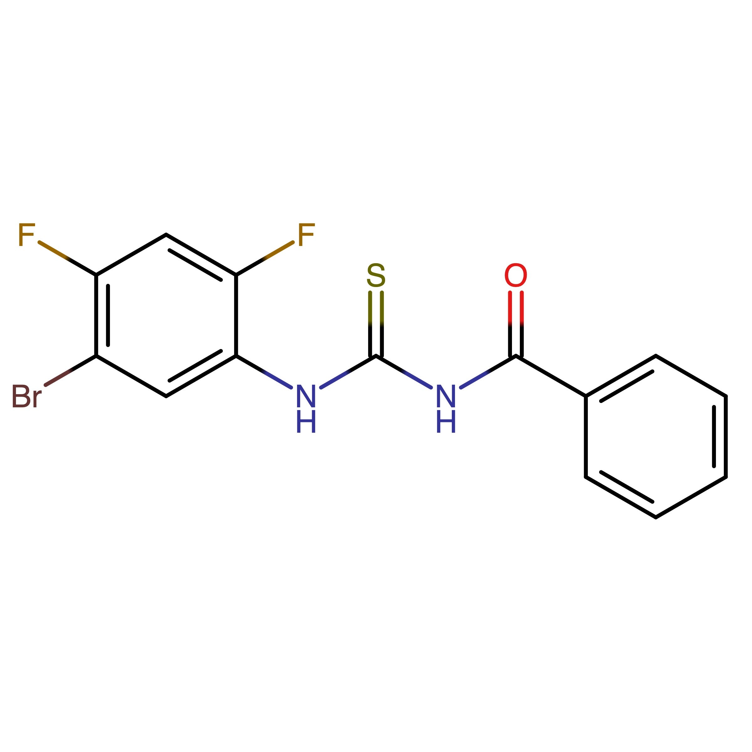 CAS 1160789-89-8 | N-((5-Bromo-2,4-difluorophenyl)carbamothioyl)benzamide