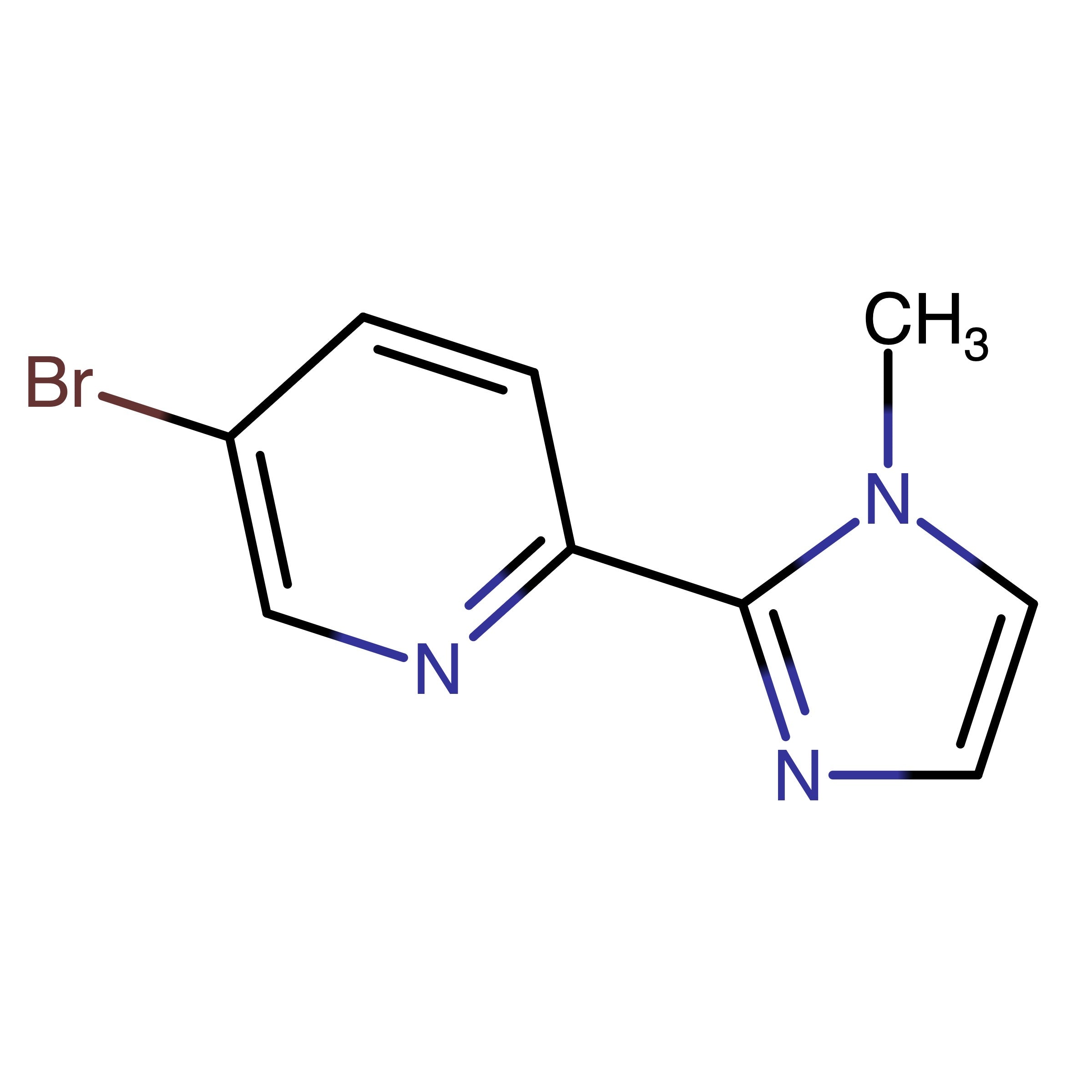 CAS 1379313-02-6 | 5-Bromo-2-(1-methyl-1H-imidazol-2-yl)pyridine