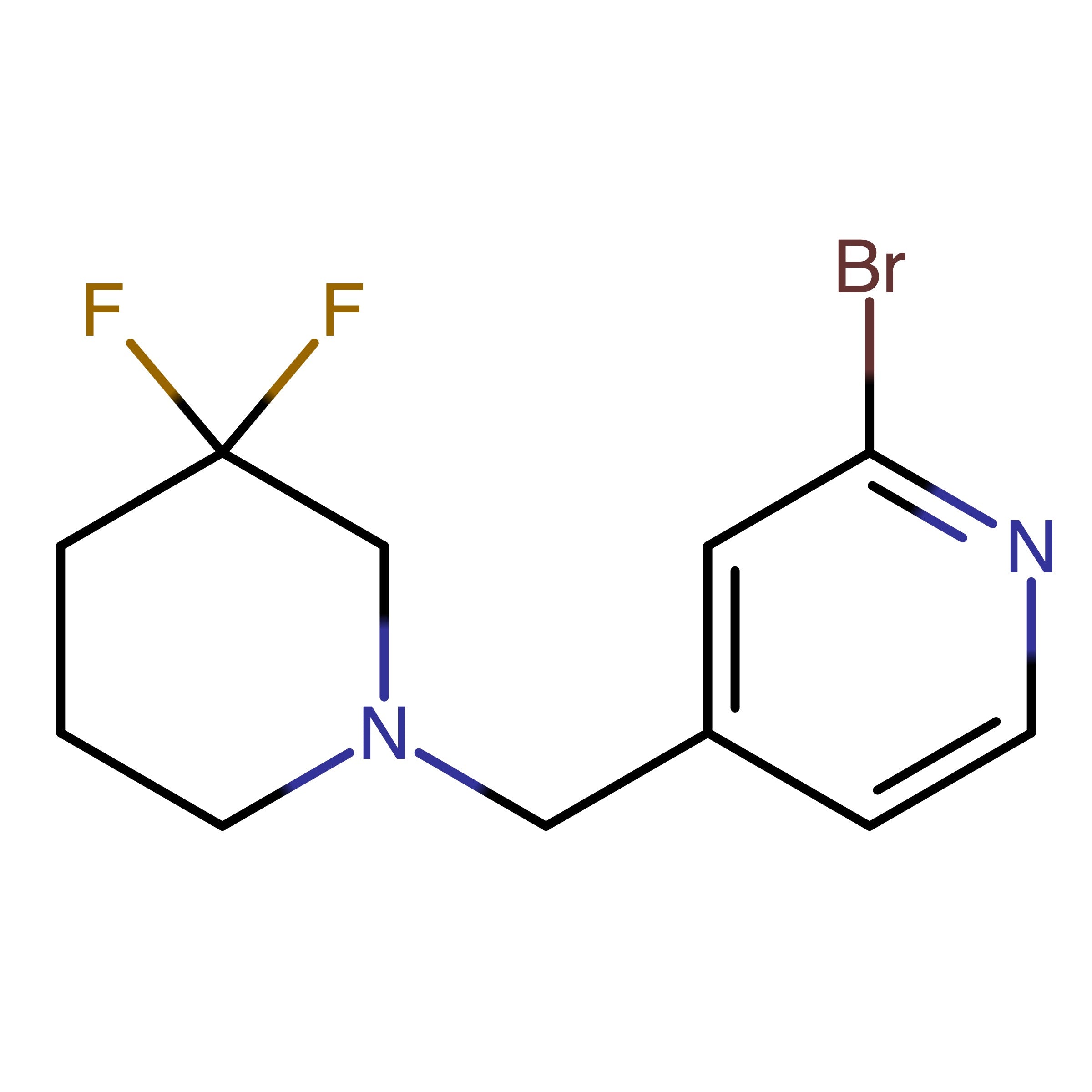 CAS 1459772-14-5 | 2-Bromo-4-((3,3-difluoropiperidin-1-yl)methyl)pyridine
