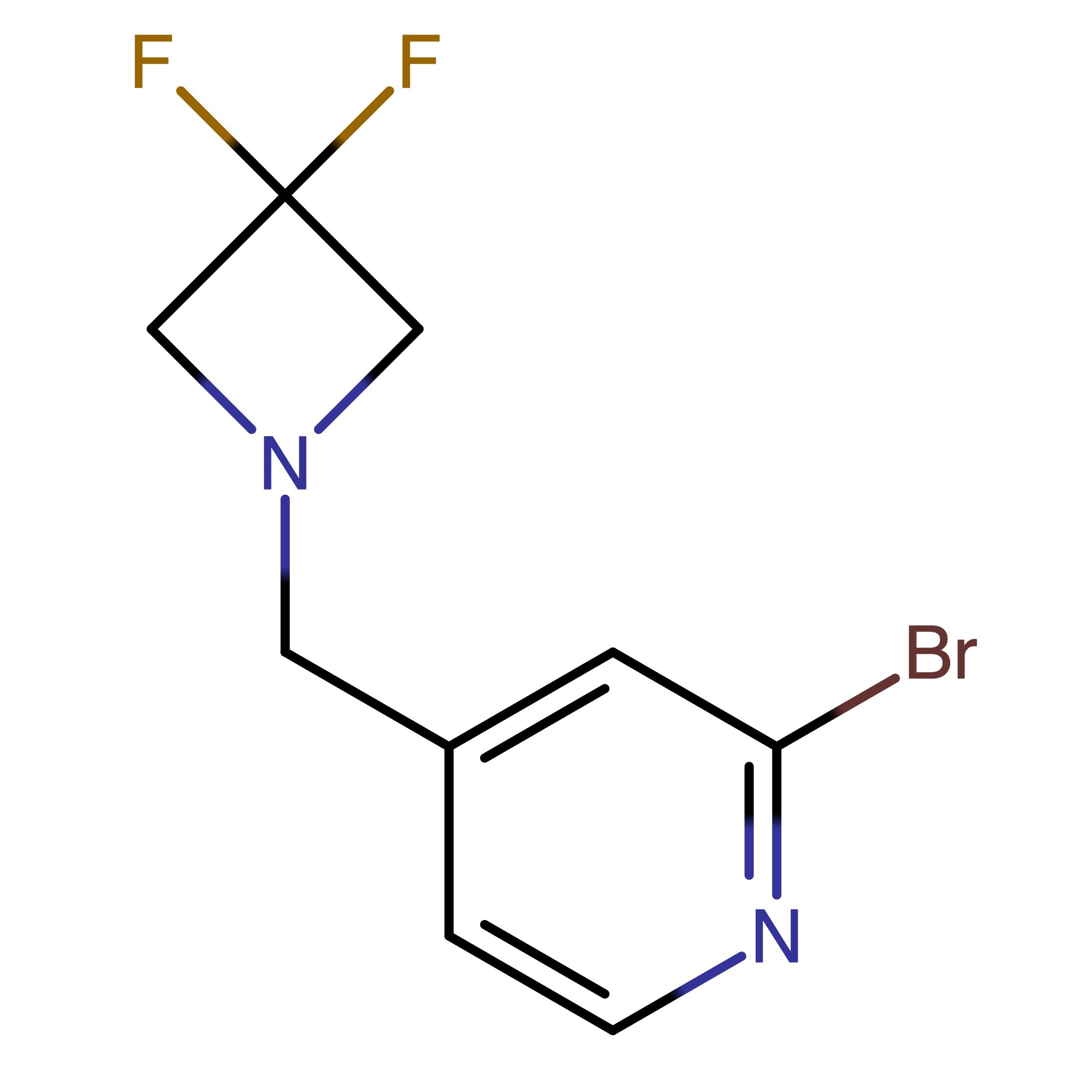 CAS 1459772-15-6 | 2-Bromo-4-((3,3-difluoroazetidin-1-yl)methyl)pyridine