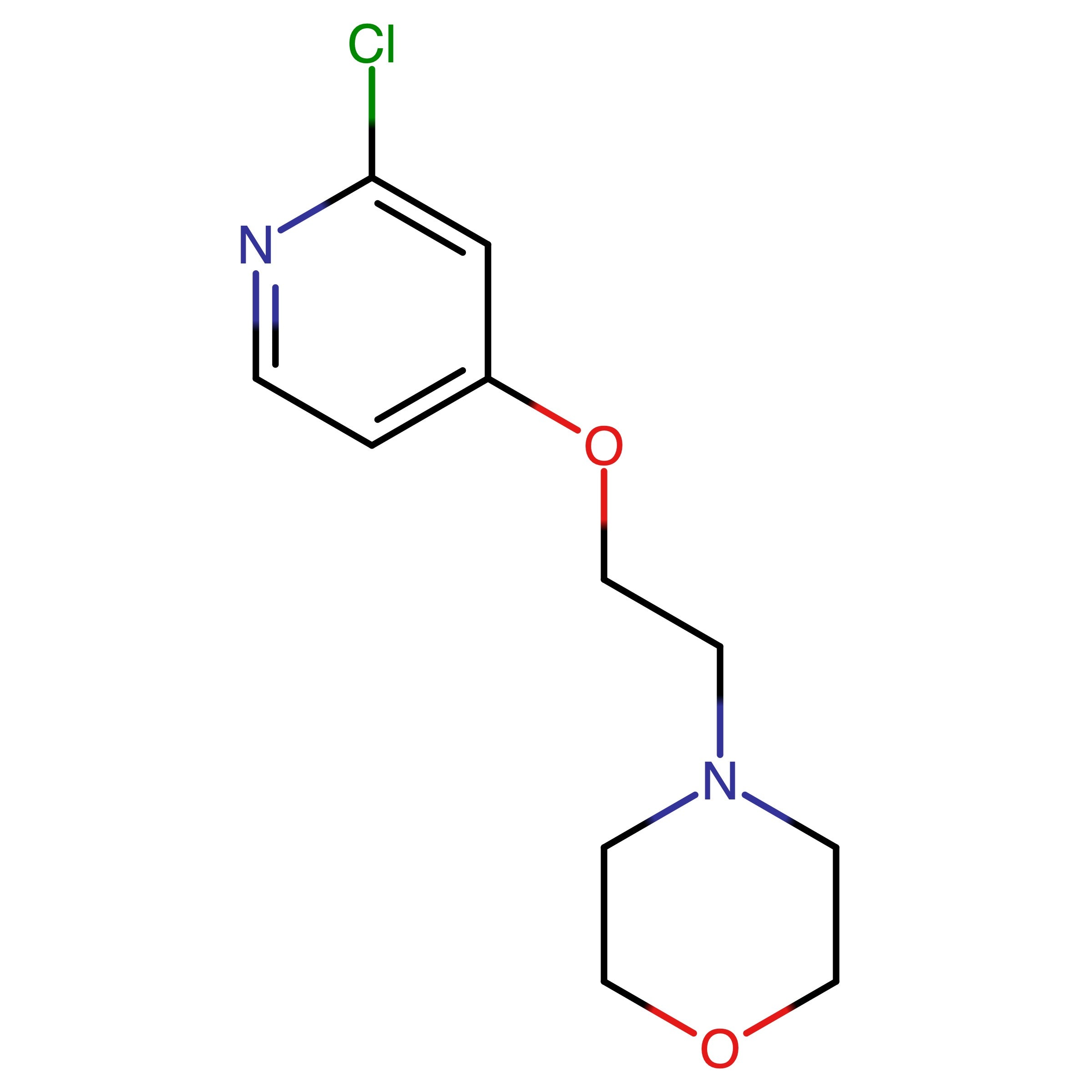CAS 1197181-61-5 | 4-(2-((2-Chloropyridin-4-yl)oxy)ethyl)morpholine