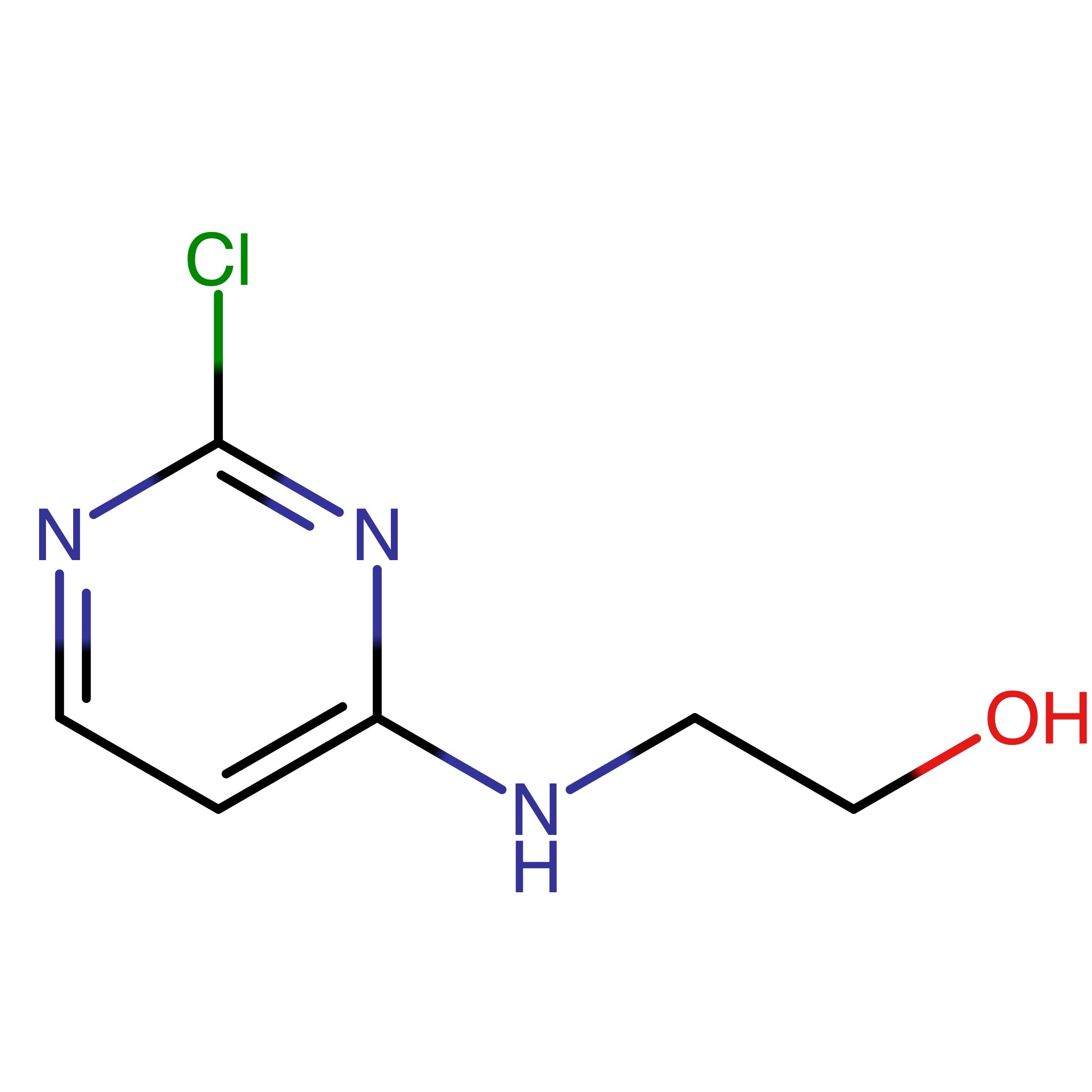 CAS 55662-06-1 | 2-((2-Chloropyrimidin-4-yl)amino)ethan-1-ol