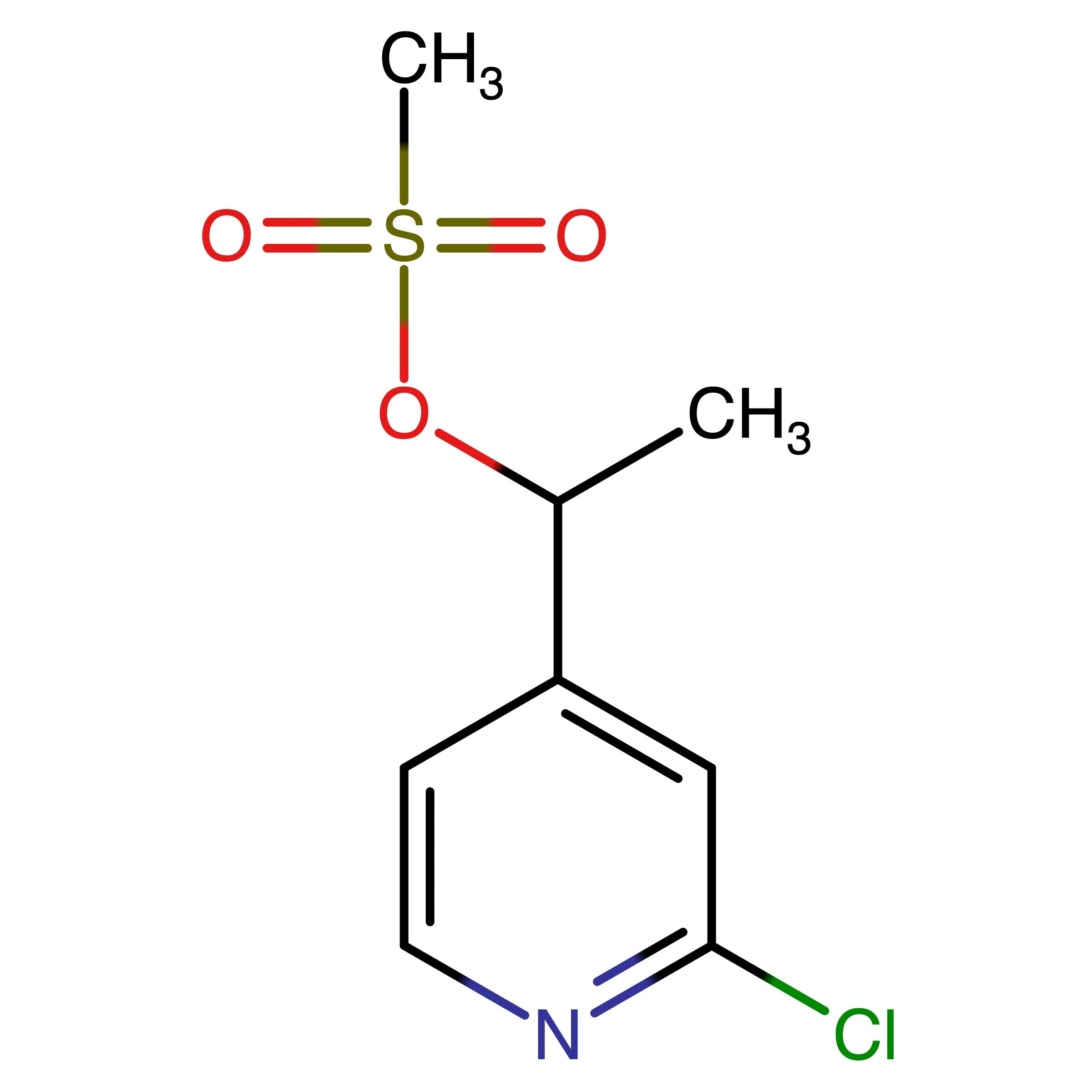 CAS 1459772-31-6 | 1-(2-Chloropyridin-4-yl)ethyl methanesulfonate