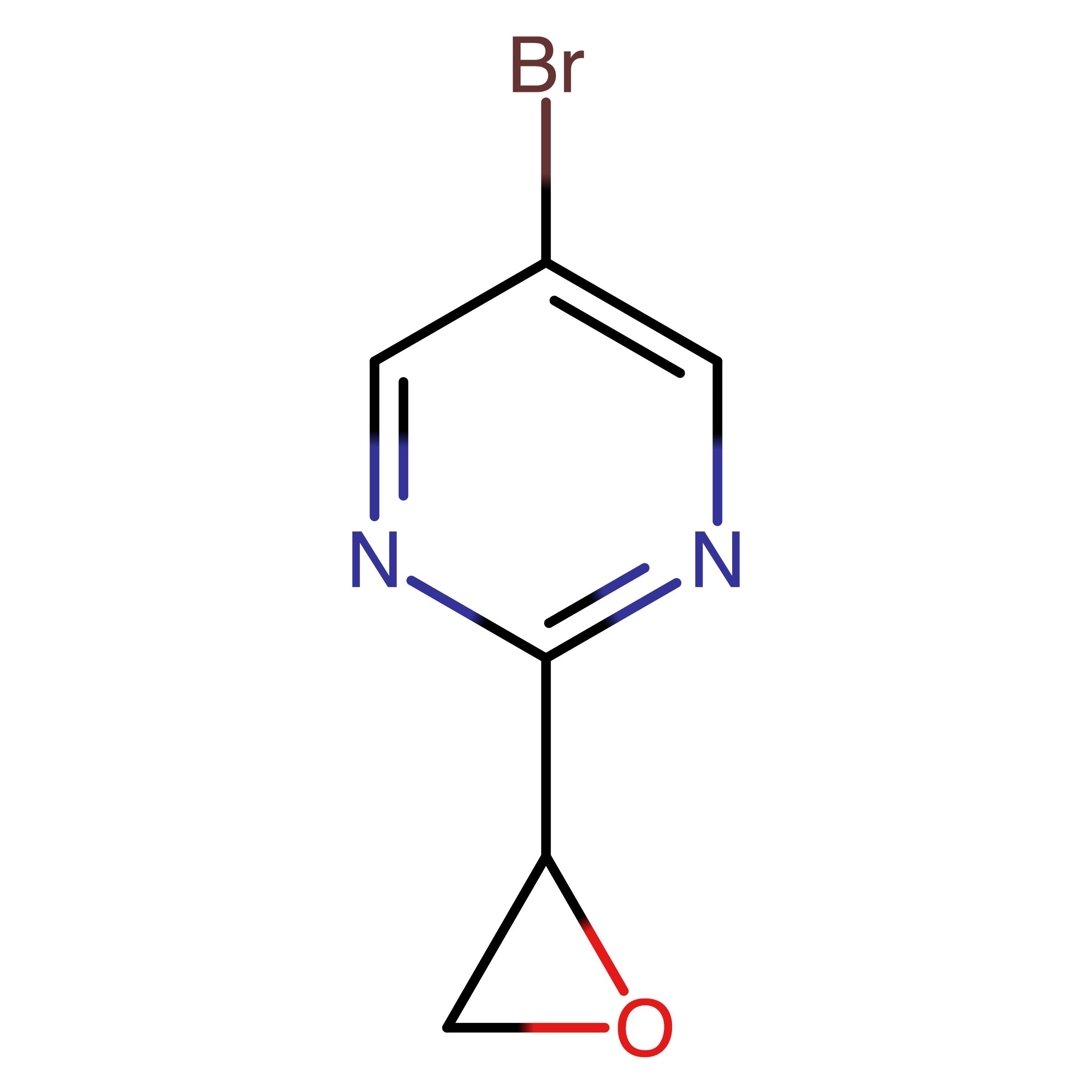 CAS 1459772-51-0 | 5-Bromo-2-(oxiran-2-yl)pyrimidine