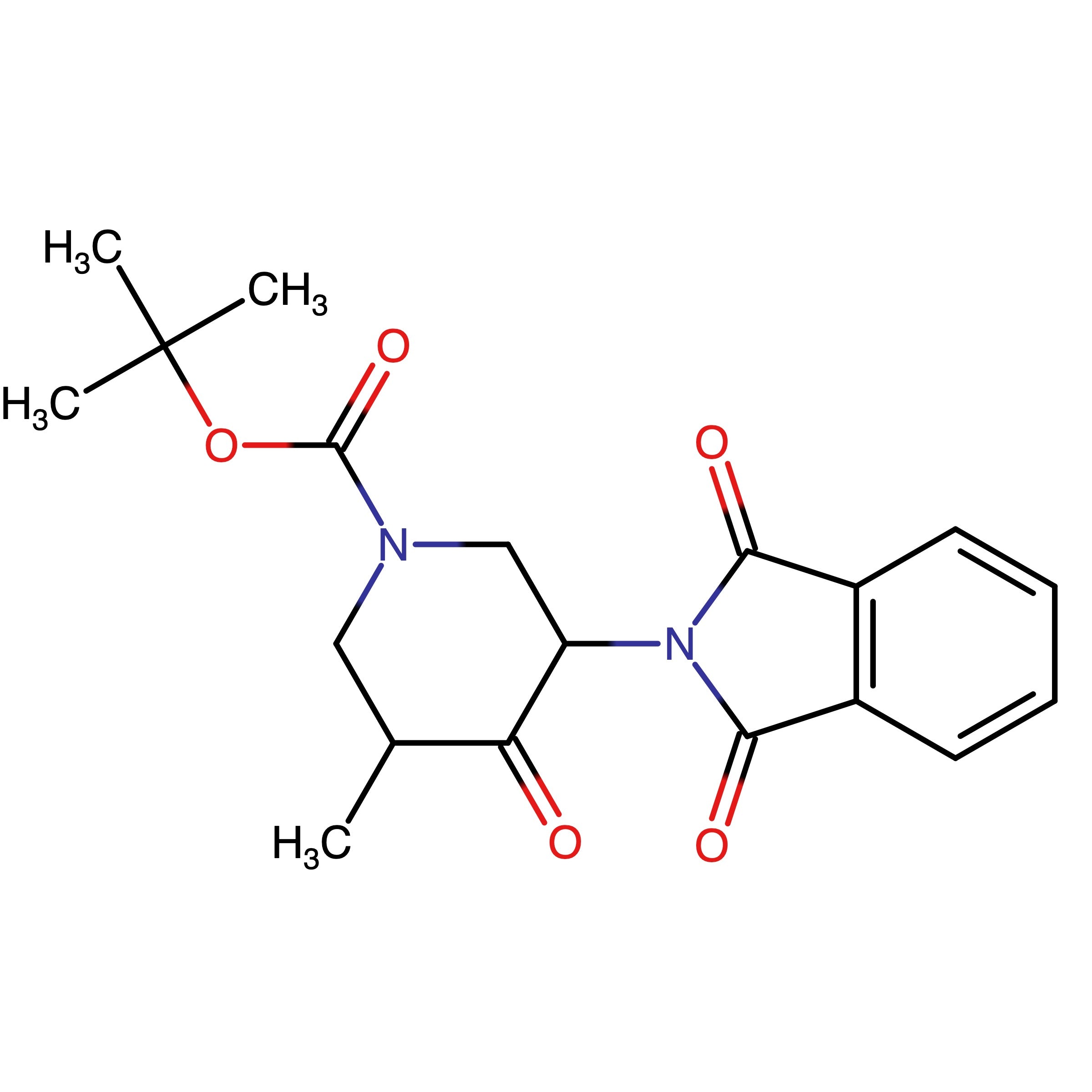 CAS 2903431-95-6 | tert-Butyl 3-(1,3-dioxoisoindolin-2-yl)-5-methyl-4-oxopiperidine-1-carboxylate