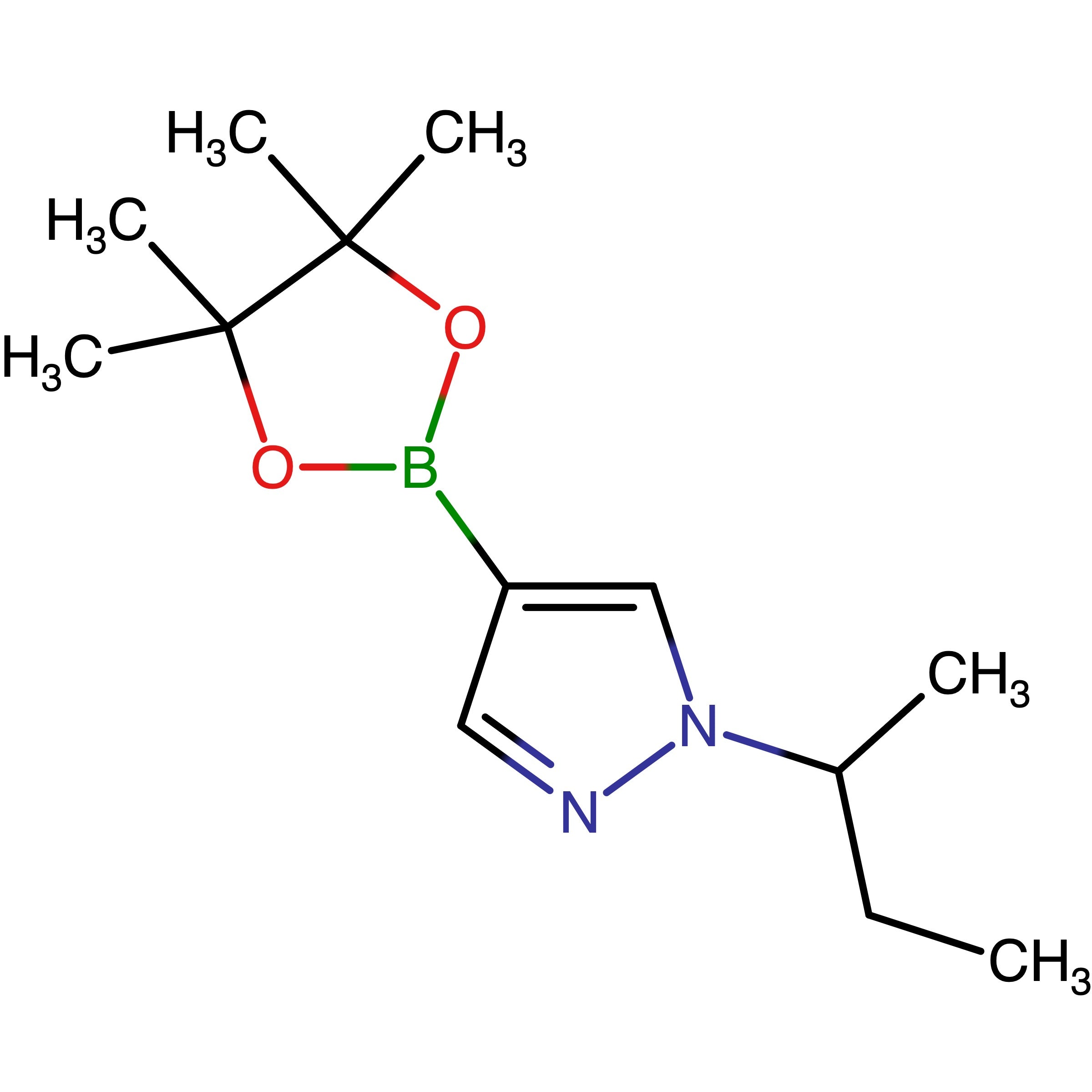 CAS 1940180-64-2 | 1-(sec-Butyl)-4-(4,4,5,5-tetramethyl-1,3,2-dioxaborolan-2-yl)-1H-pyrazole