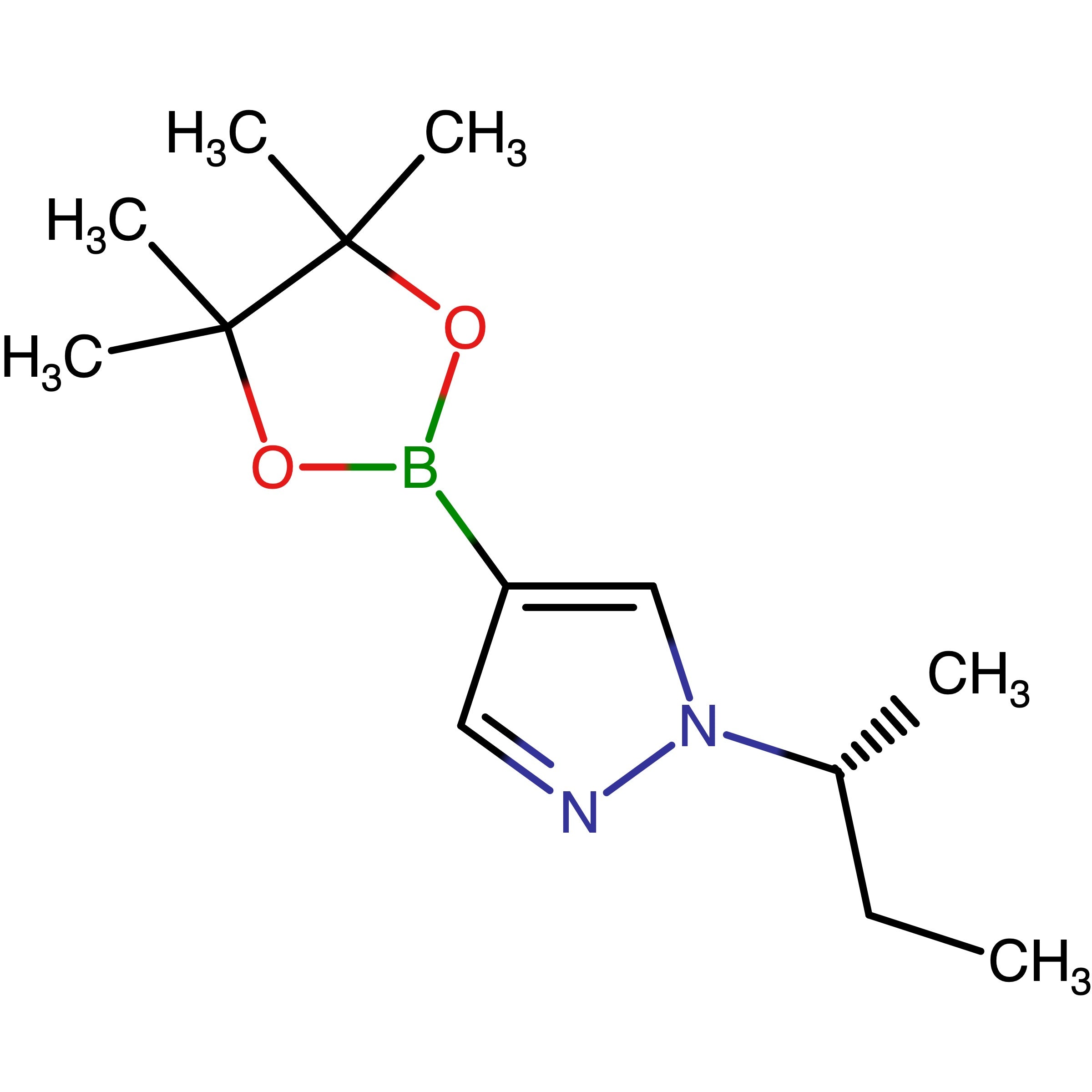 CAS 1940180-67-5 | (R)-1-(sec-Butyl)-4-(4,4,5,5-tetramethyl-1,3,2-dioxaborolan-2-yl)-1H-pyrazole