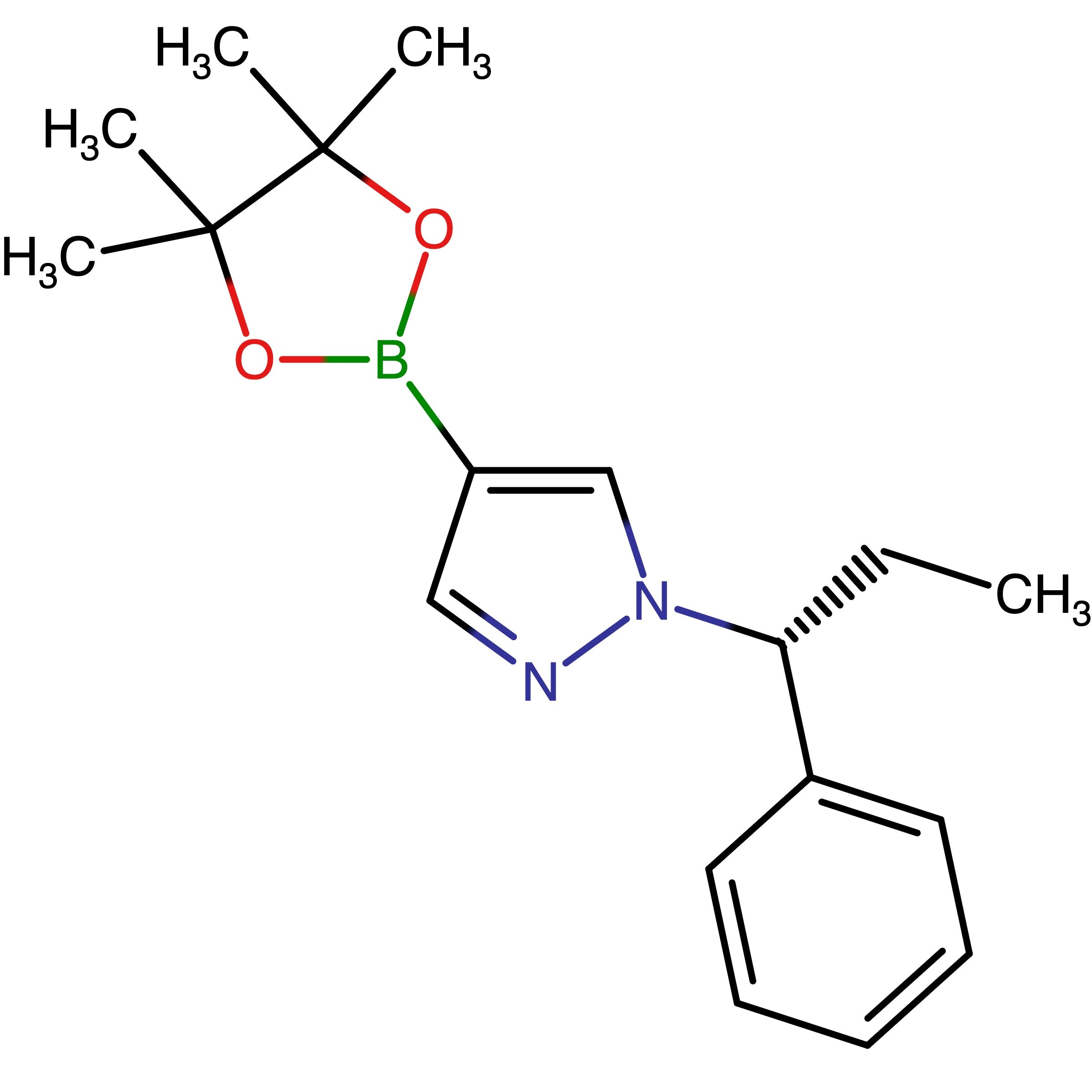 CAS 1940180-86-8 | (R)-1-(1-Phenylpropyl)-4-(4,4,5,5-tetramethyl-1,3,2-dioxaborolan-2-yl)-1H-pyrazole
