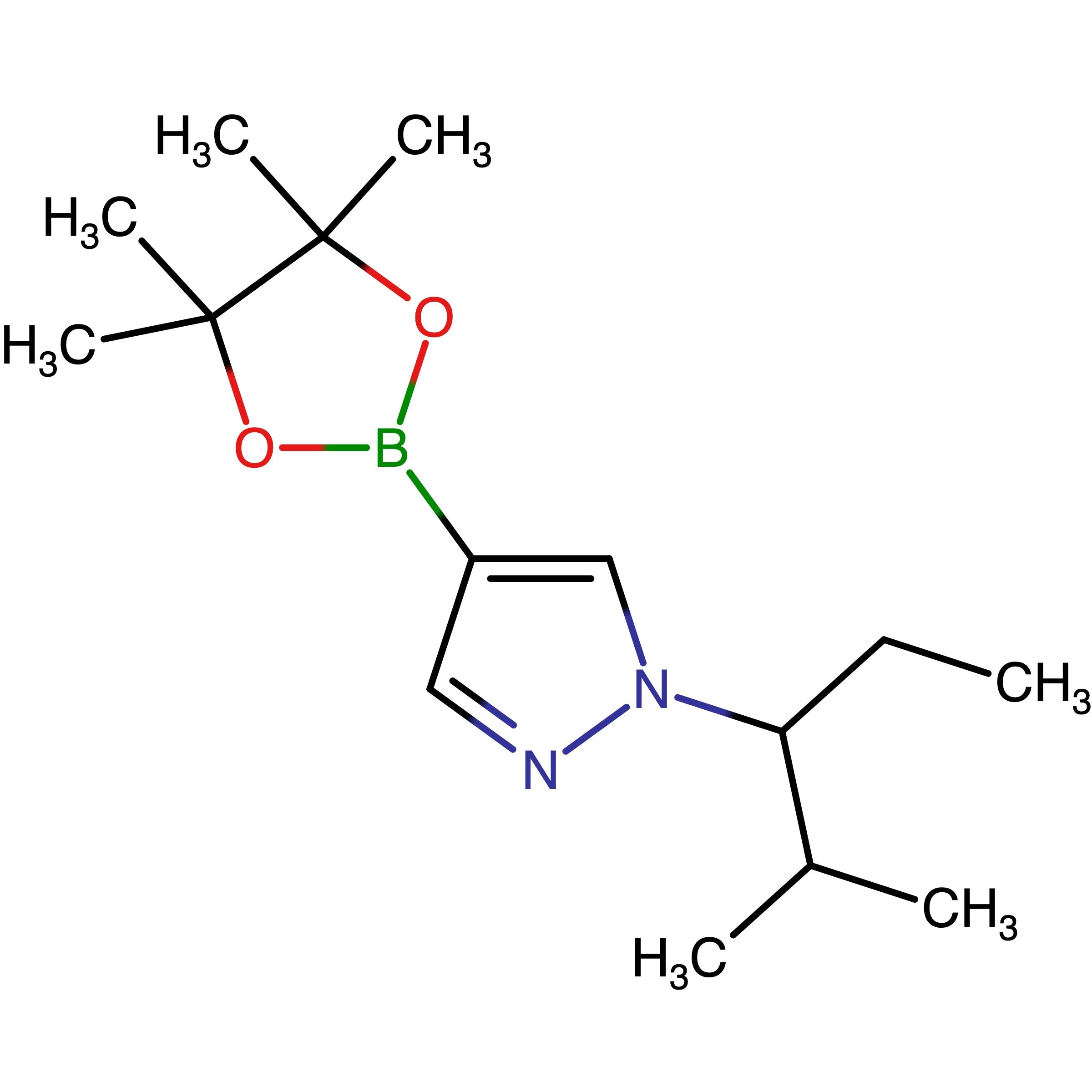 CAS 1940180-91-5 | 1-(2-Methylpentan-3-yl)-4-(4,4,5,5-tetramethyl-1,3,2-dioxaborolan-2-yl)-1H-pyrazole