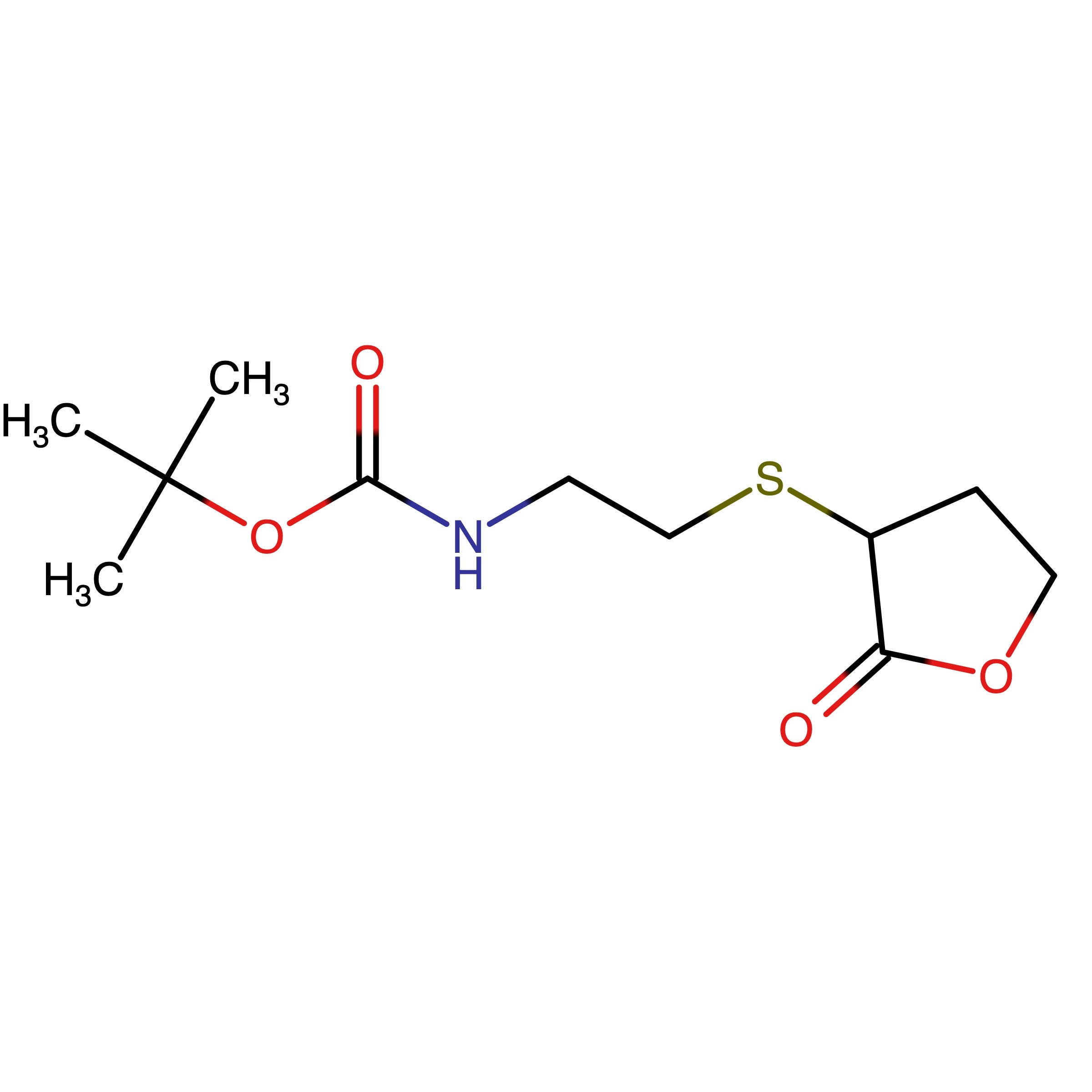 CAS 1404375-80-9 | tert-Butyl (2-((2-oxotetrahydrofuran-3-yl)thio)ethyl)carbamate
