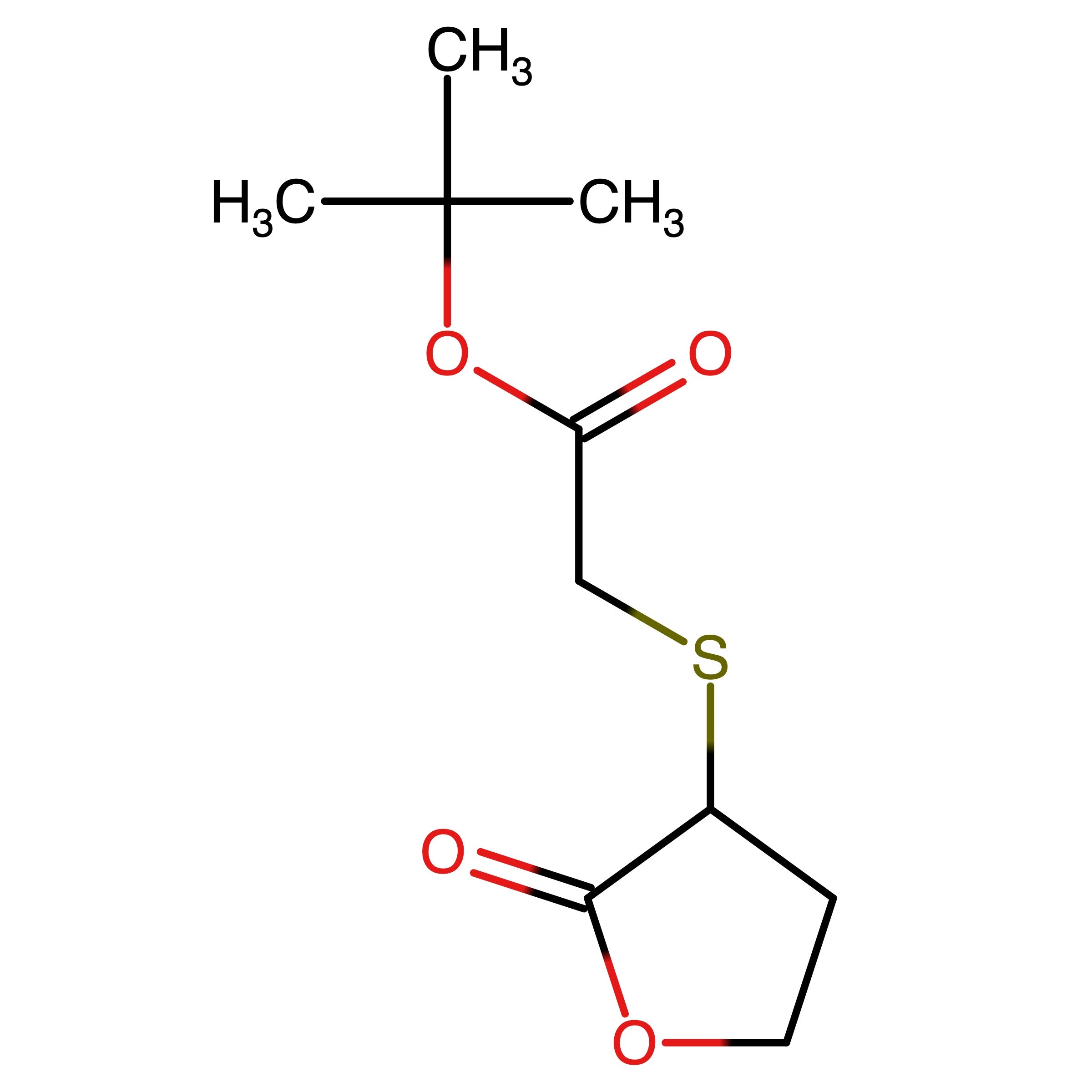 CAS 1333401-34-5 | tert-Butyl 2-((2-oxotetrahydrofuran-3-yl)thio)acetate