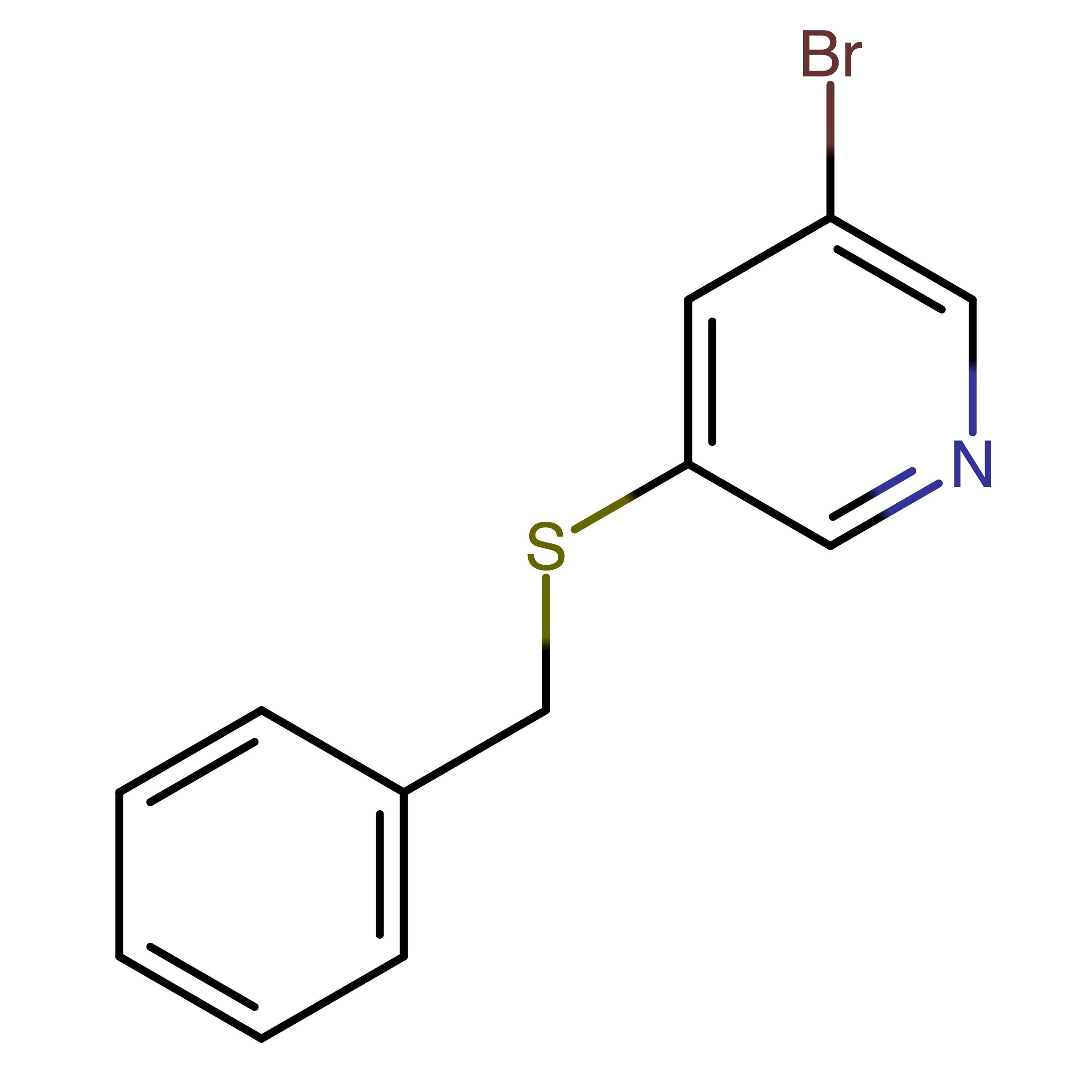 CAS 1335053-03-6 | 3-(Benzylthio)-5-bromopyridine