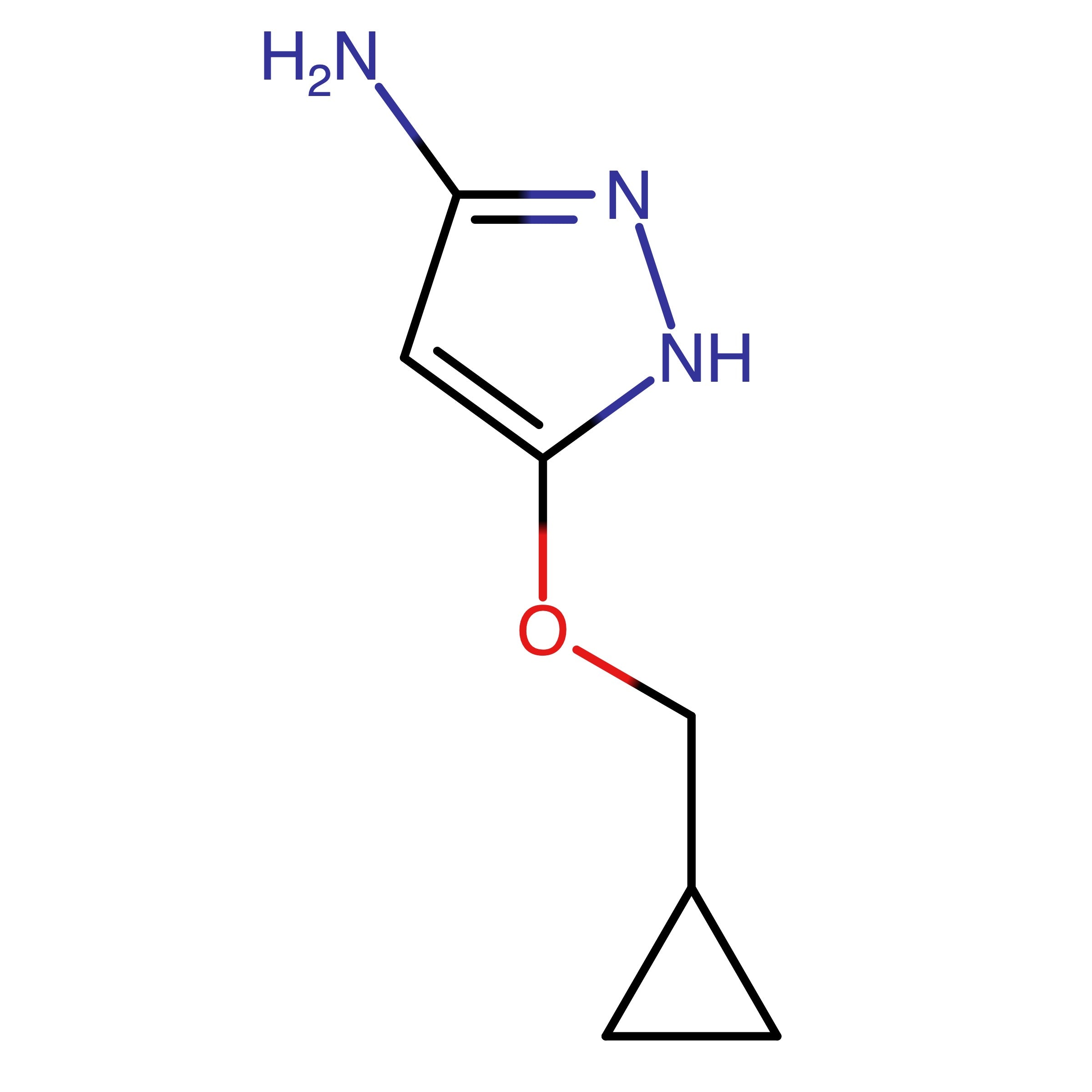 CAS 852443-66-4 | 5-(Cyclopropylmethoxy)-1H-pyrazol-3-amine