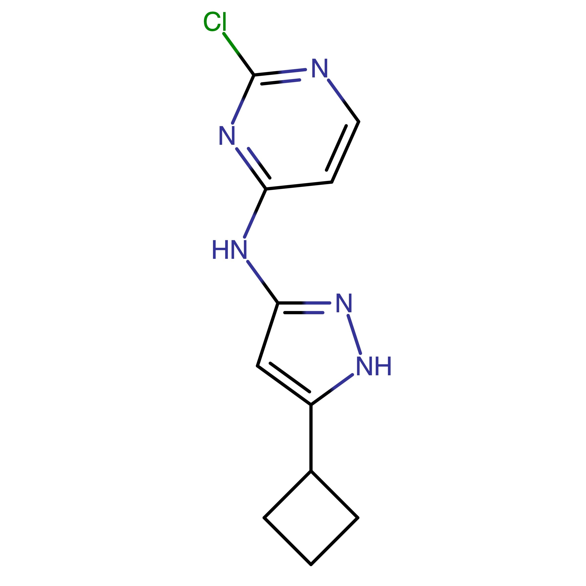 CAS 1425931-84-5 | 2-Chloro-N-(5-cyclobutyl-1H-pyrazol-3-yl)pyrimidin-4-amine