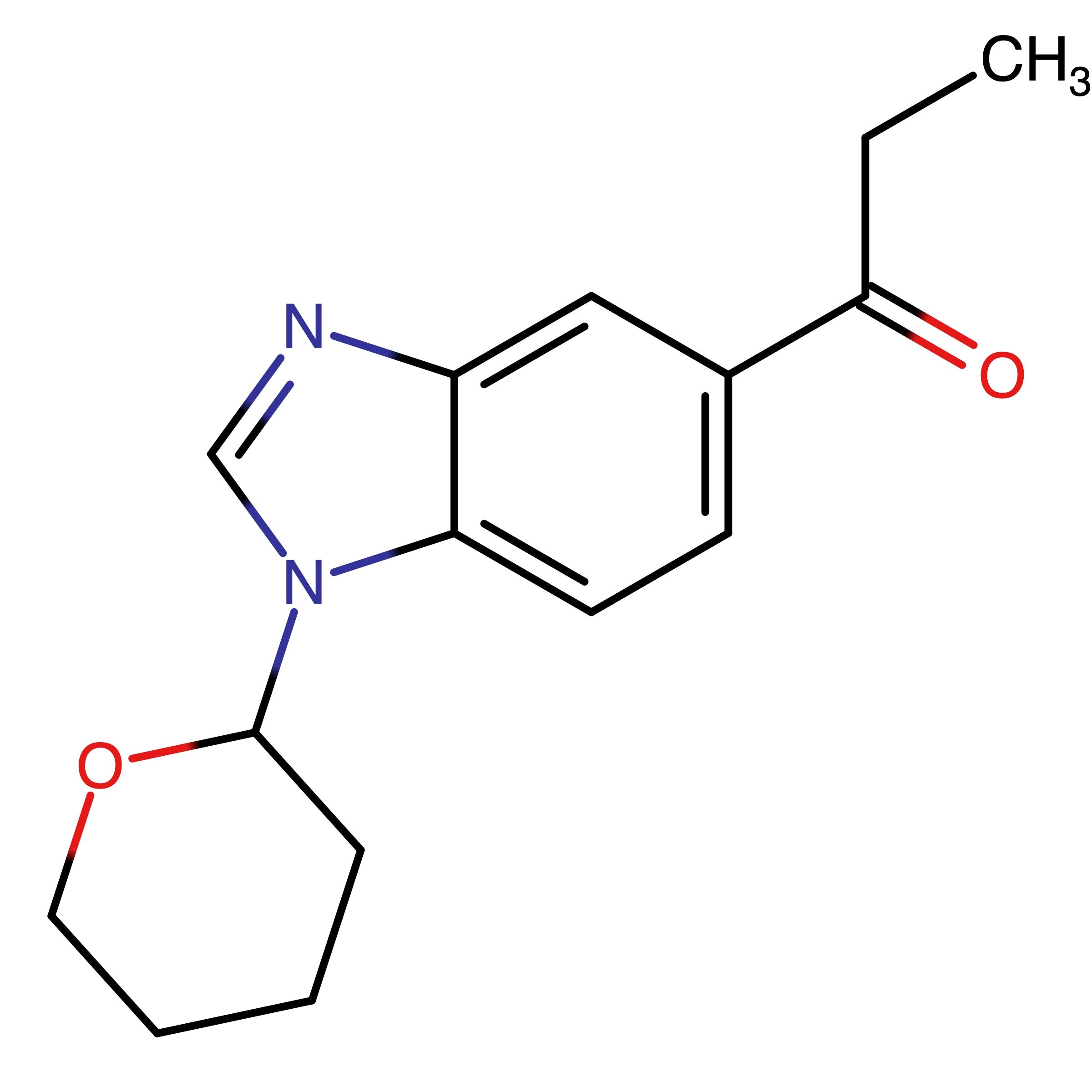 CAS 1425932-09-7 | 1-(1-(Tetrahydro-2H-pyran-2-yl)-1H-benzo[d]imidazol-5-yl)propan-1-one