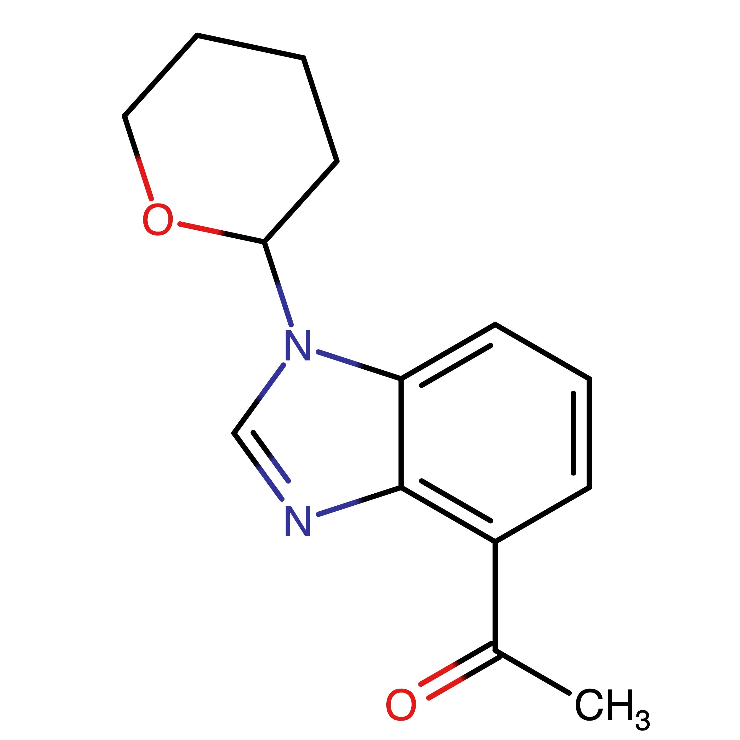 CAS 1425932-27-9 | 1-(1-(Tetrahydro-2H-pyran-2-yl)-1H-benzo[d]imidazol-4-yl)ethan-1-one