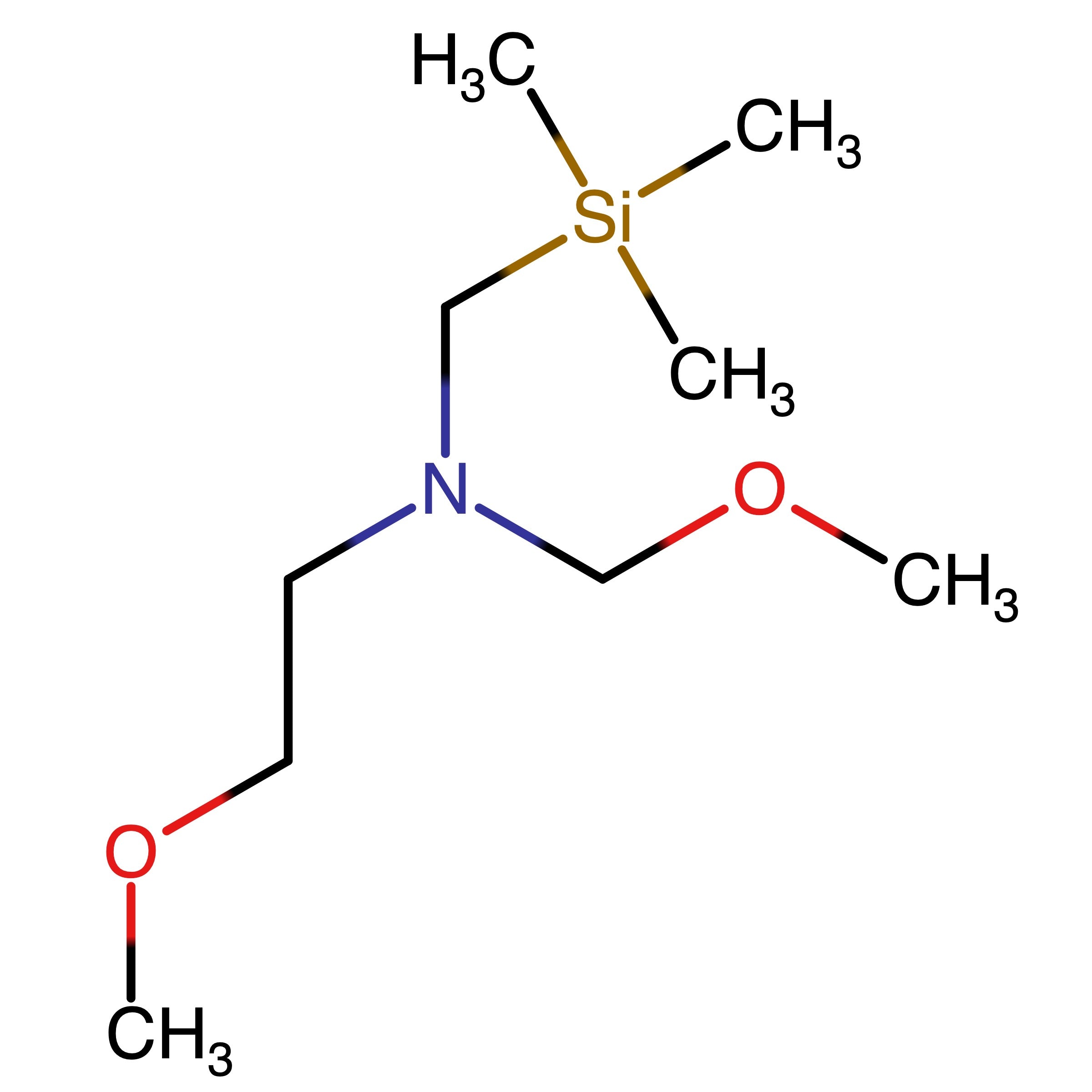 CAS 1414566-71-4 | 2-Methoxy-N-(methoxymethyl)-N-((trimethylsilyl)methyl)ethan-1-amine