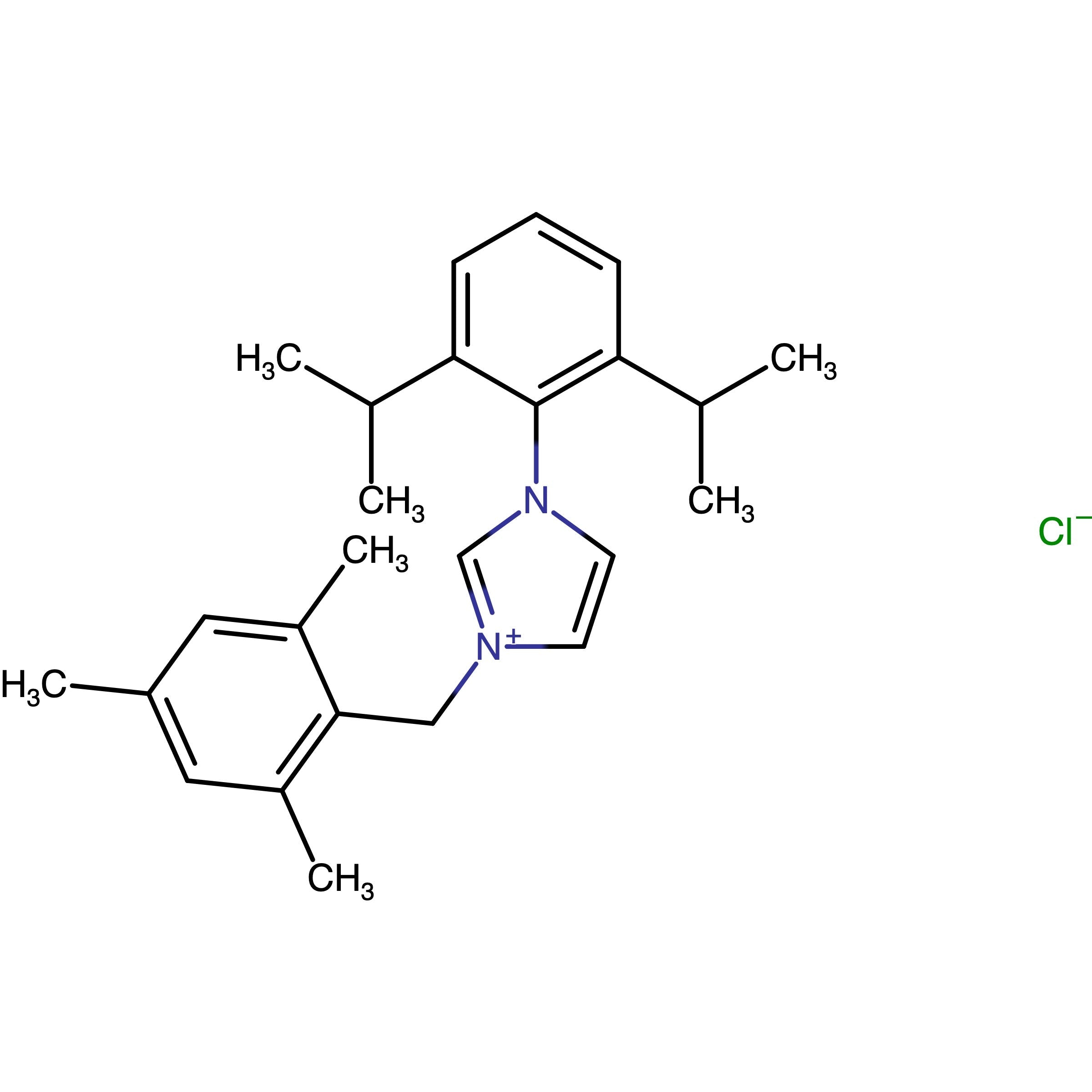 CAS 2830705-92-3 | 1-(2,6-Diisopropylphenyl)-3-(2,4,6-trimethylbenzyl)-1H-imidazol-3-ium chloride