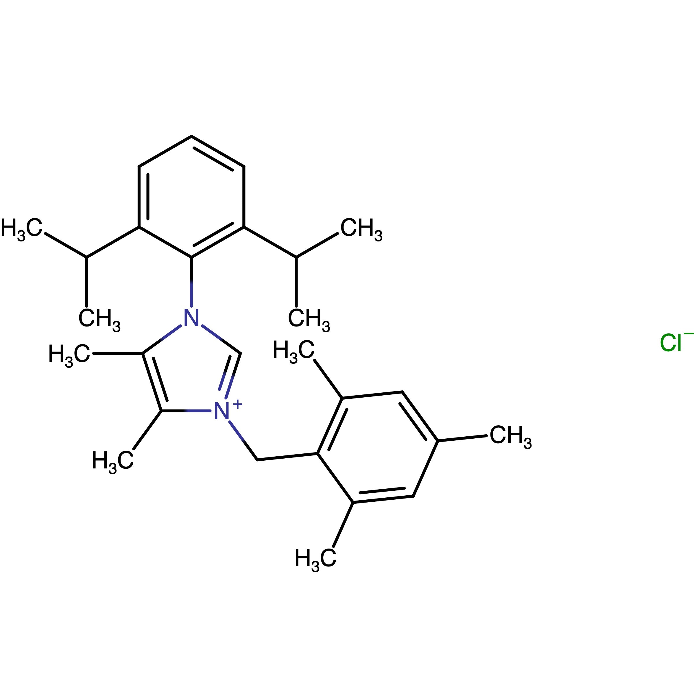 CAS 1807855-96-4 | 1-(2,6-Diisopropylphenyl)-4,5-dimethyl-3-(2,4,6-trimethylbenzyl)-1H-imidazol-3-ium chloride