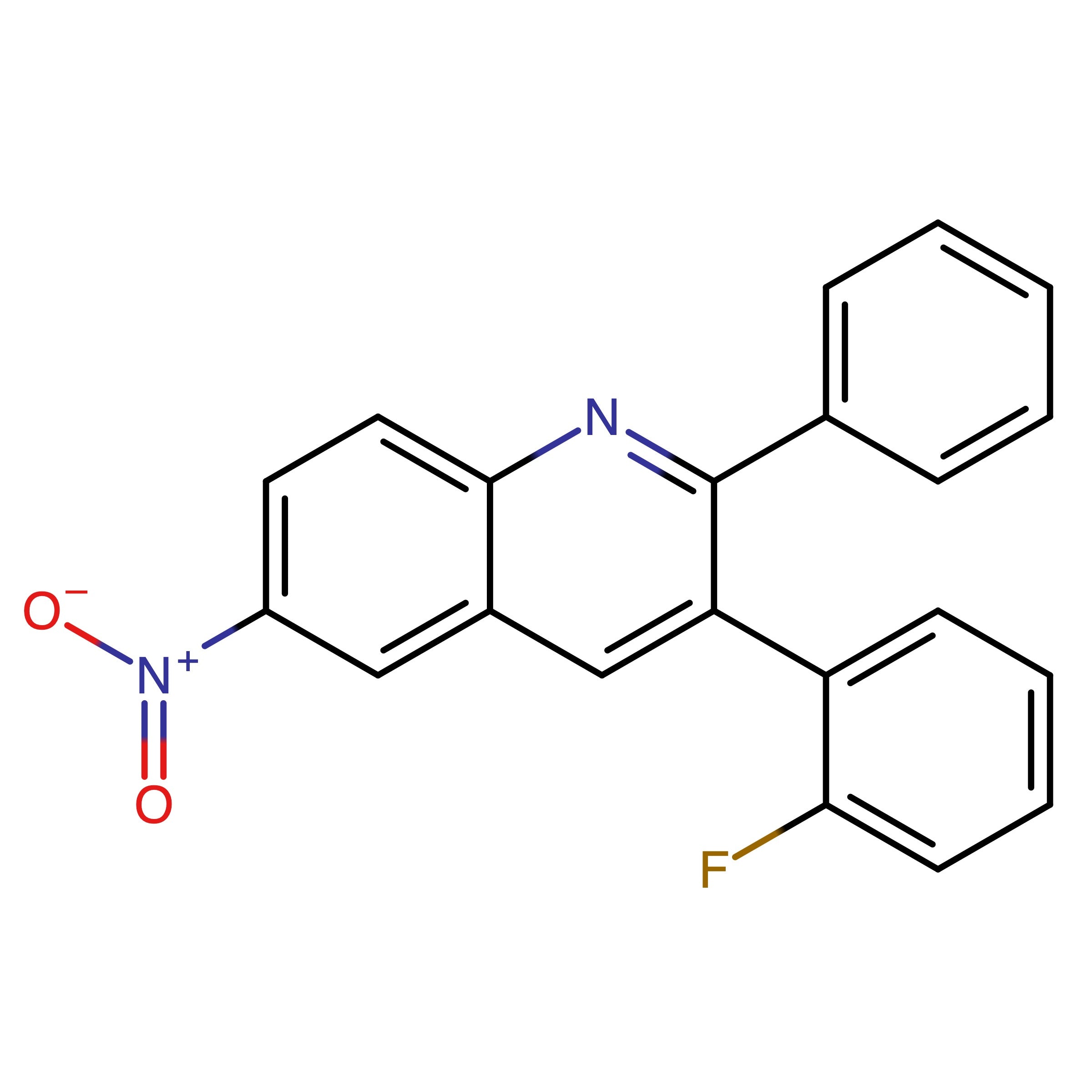 CAS 2591523-07-6 | 3-(2-Fluorophenyl)-6-nitro-2-phenylquinoline