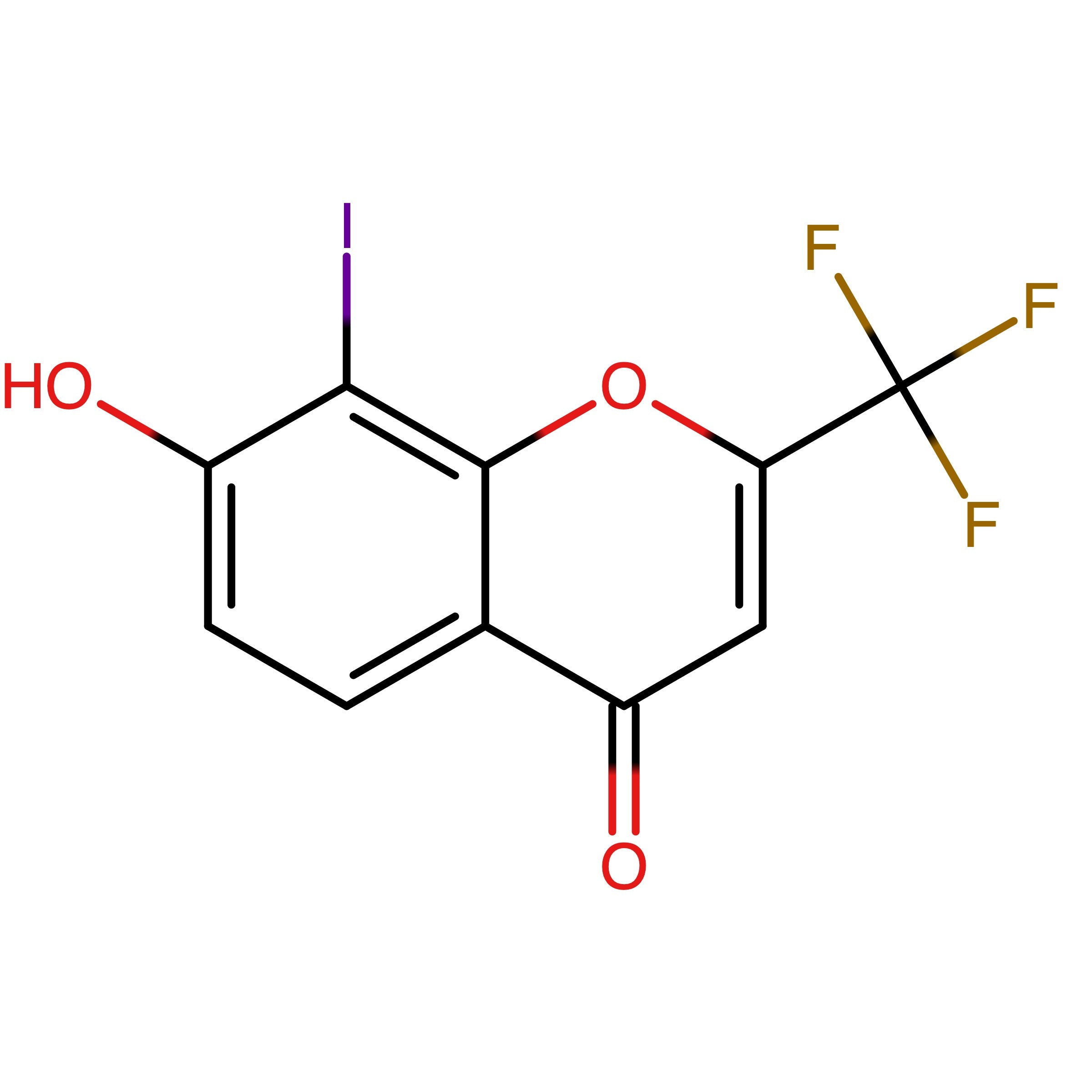 CAS 2254029-93-9 | 7-Hydroxy-8-iodo-2-(trifluoromethyl)-4H-chromen-4-one