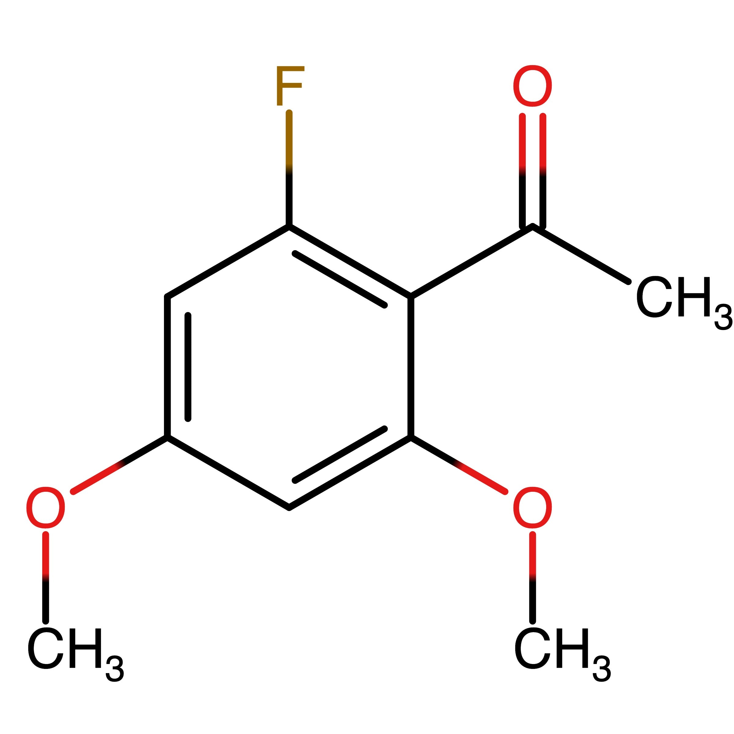 CAS 709025-19-4 | 1-(2-Fluoro-4,6-dimethoxyphenyl)ethan-1-one