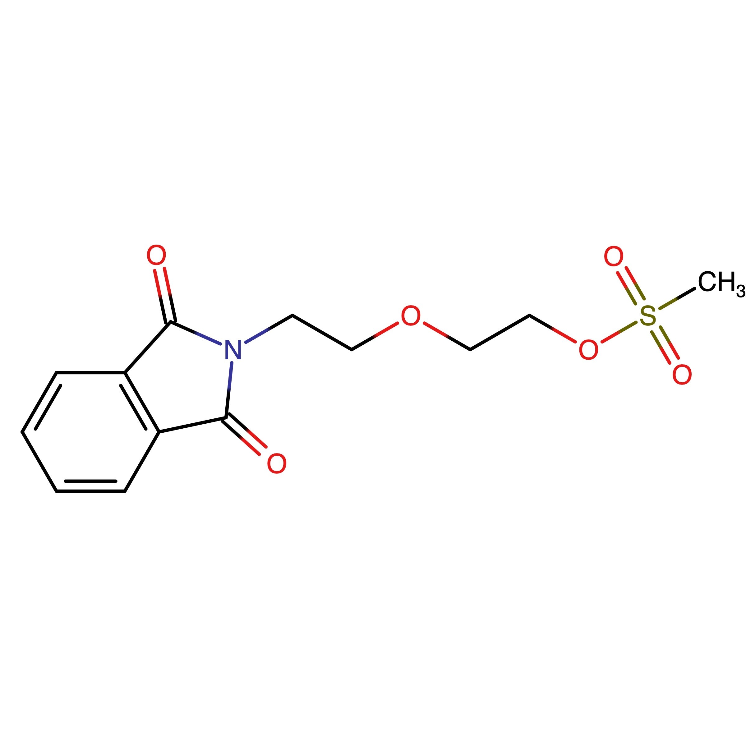 CAS 105608-07-9 | 2-(2-(1,3-Dioxoisoindolin-2-yl)ethoxy)ethyl methanesulfonate