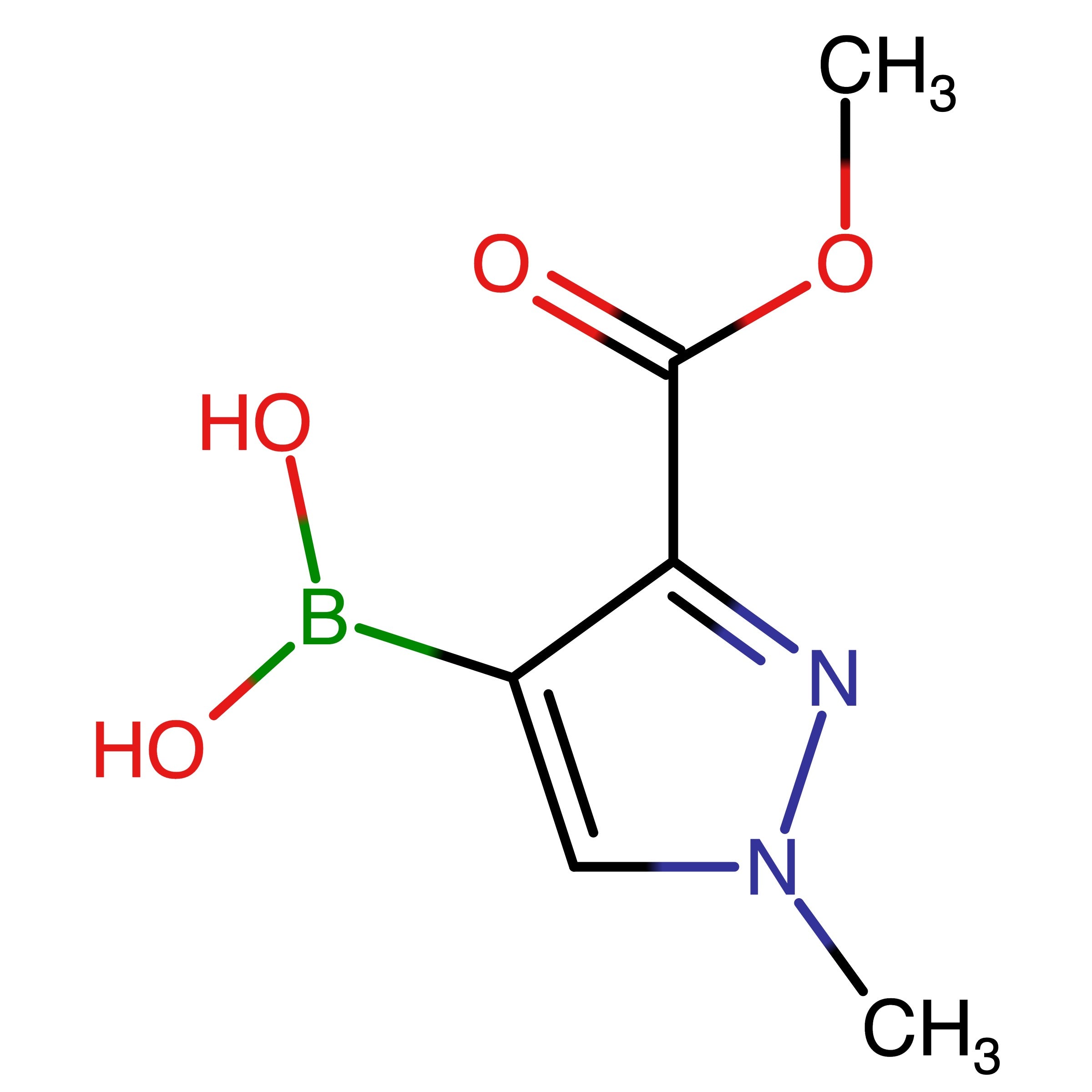 CAS 2125740-25-0 | (3-(Methoxycarbonyl)-1-methyl-1H-pyrazol-4-yl)boronic acid