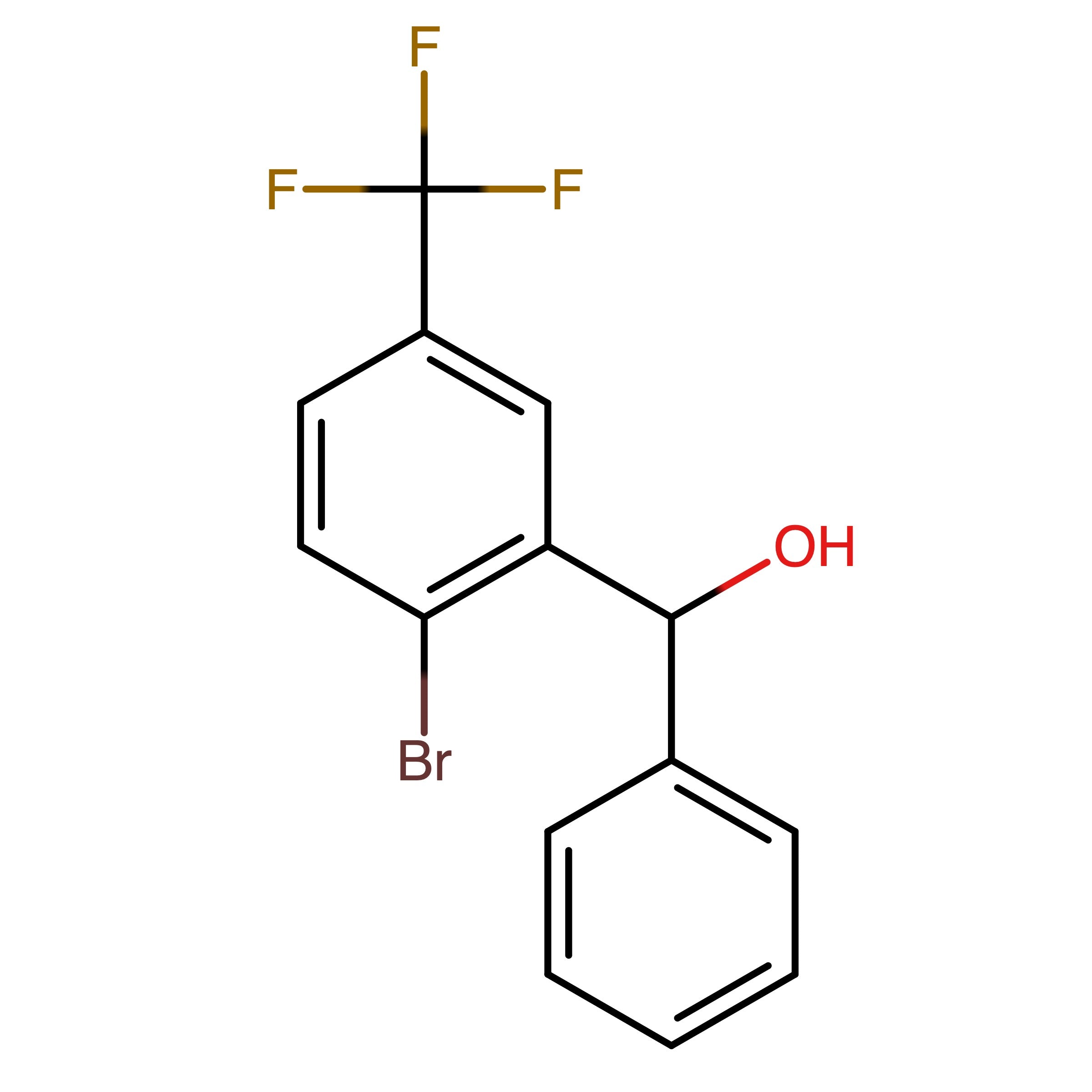 CAS 1518277-69-4 | (2-Bromo-5-(trifluoromethyl)phenyl)(phenyl)methanol