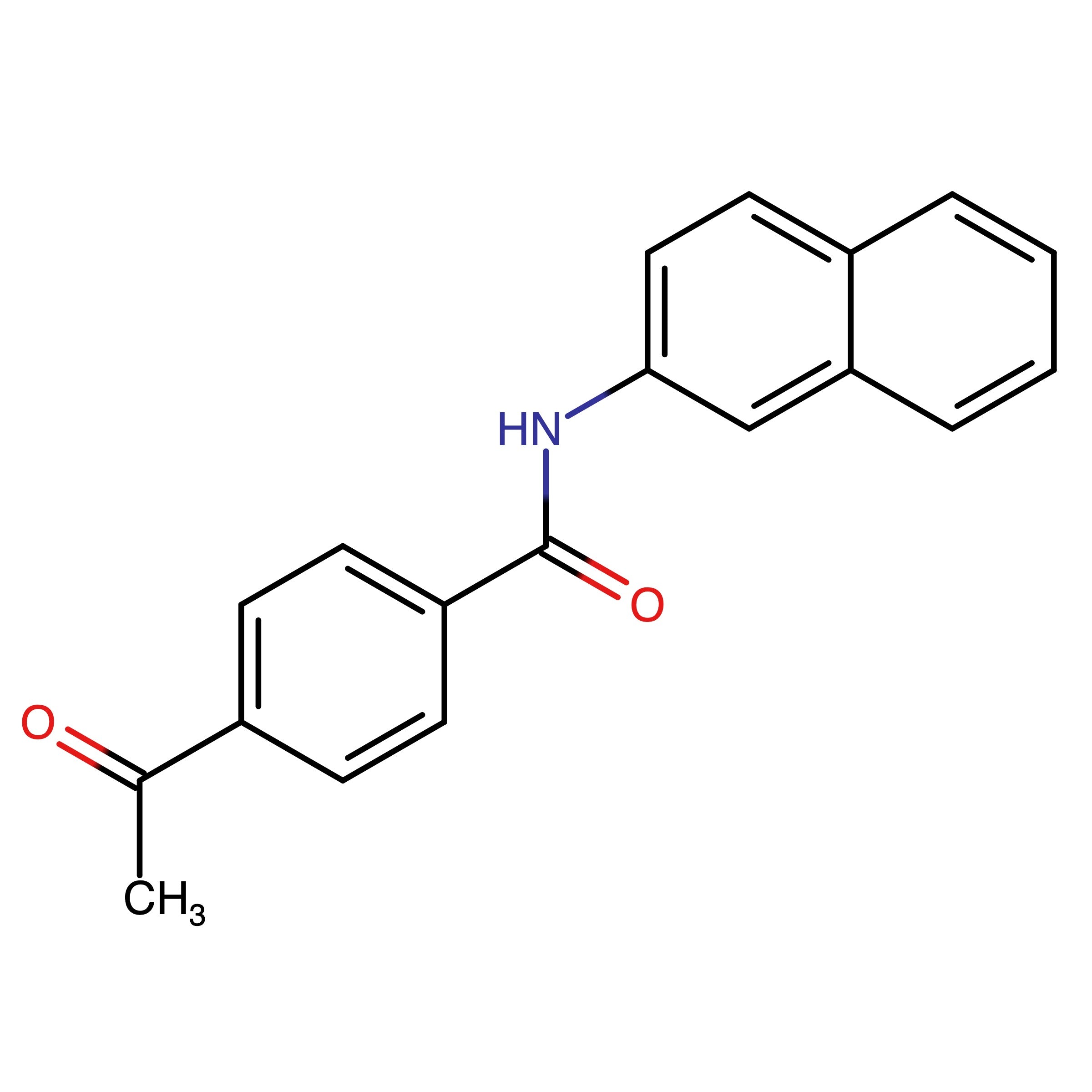 CAS 882767-00-2 | 4-Acetyl-N-(naphthalen-2-yl)benzamide