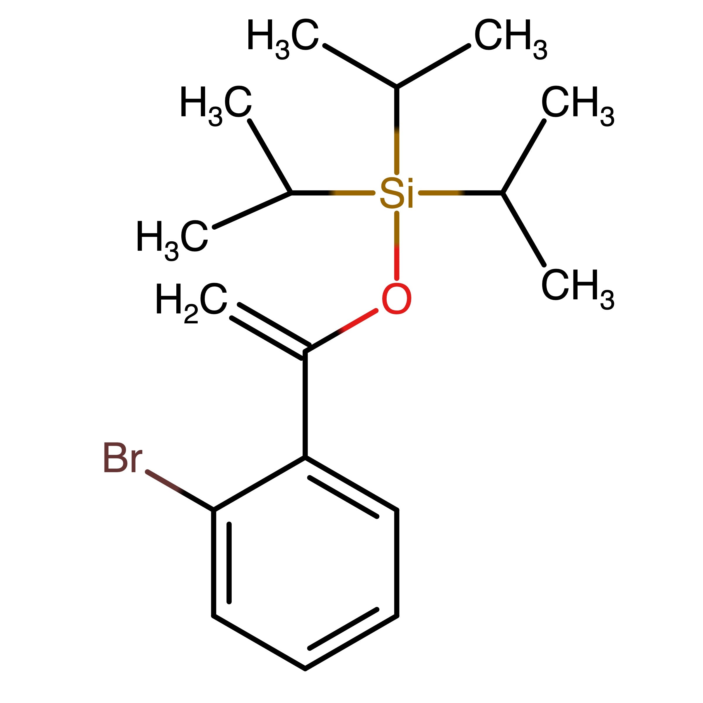 CAS 1356459-77-2 | ((1-(2-Bromophenyl)vinyl)oxy)triisopropylsilane