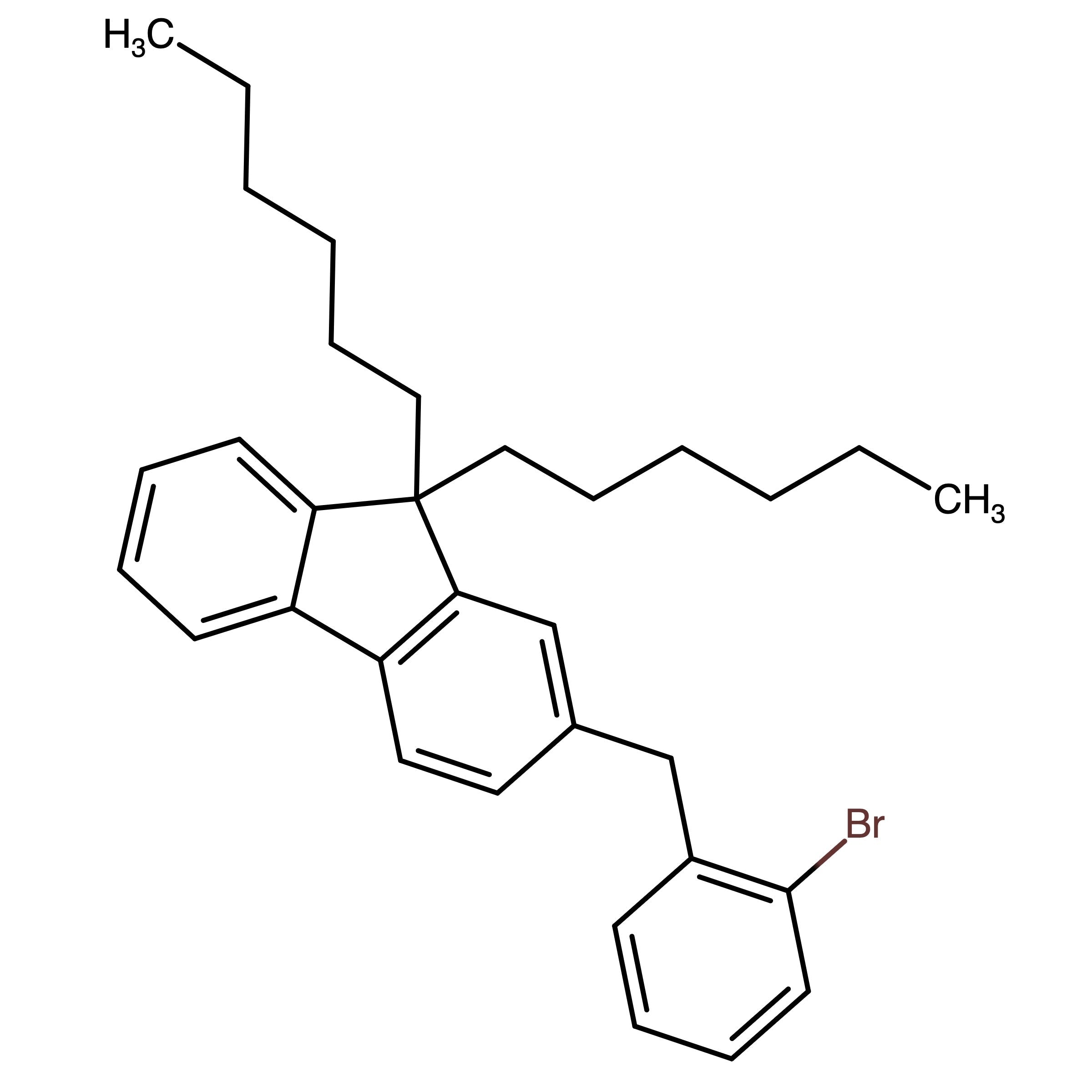 CAS 2019140-79-3 | 2-(2-Bromobenzyl)-9,9-dihexyl-9H-fluorene