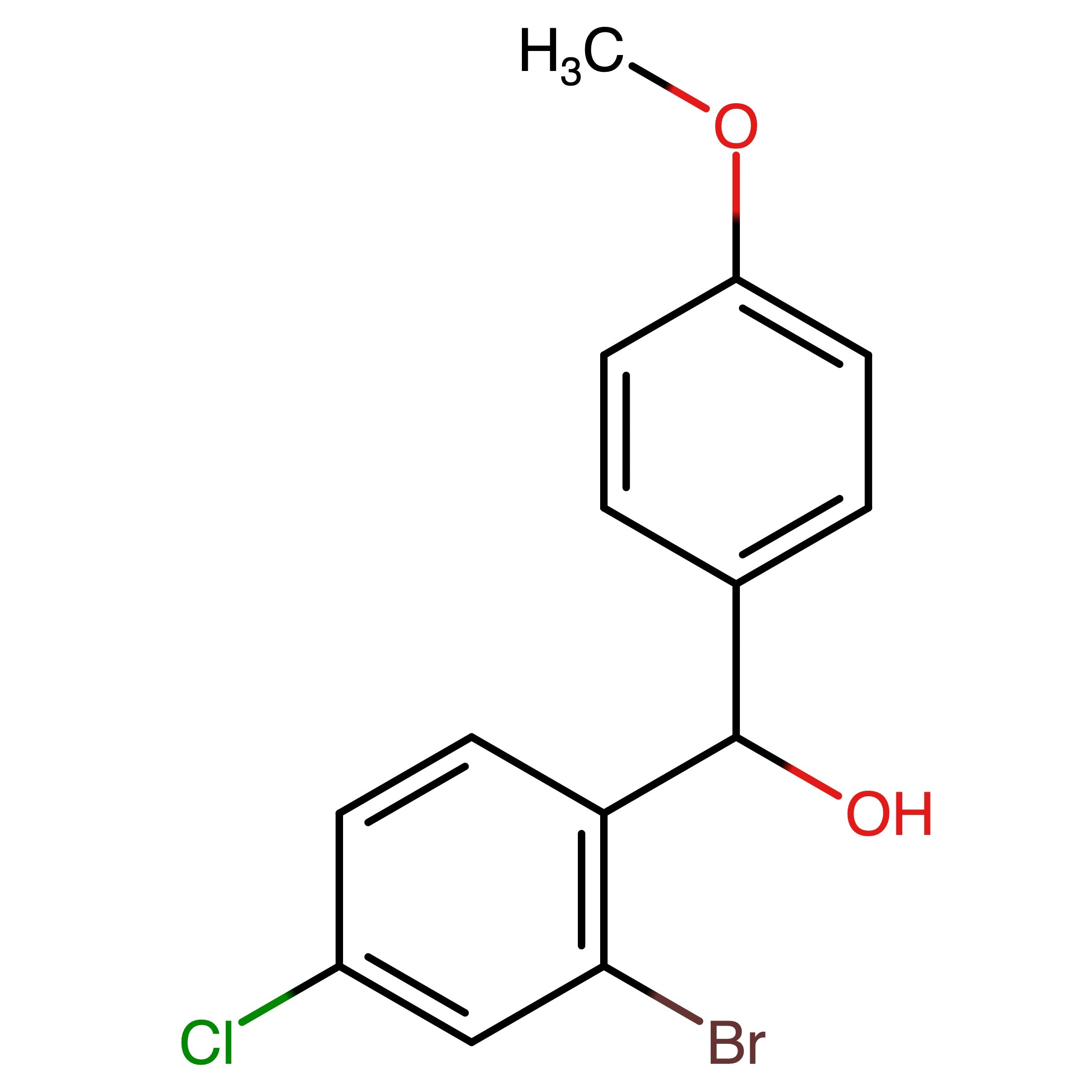 CAS 1505037-65-9 | (2-Bromo-4-chlorophenyl)(4-methoxyphenyl)methanol