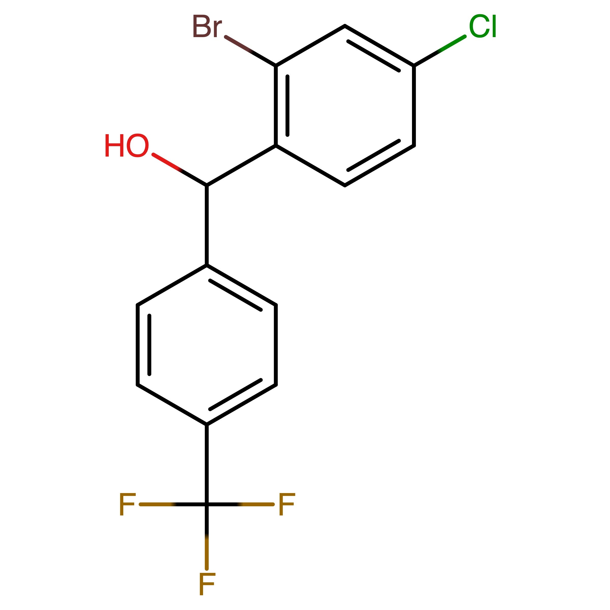 CAS 1500340-80-6 | (2-Bromo-4-chlorophenyl)(4-(trifluoromethyl)phenyl)methanol