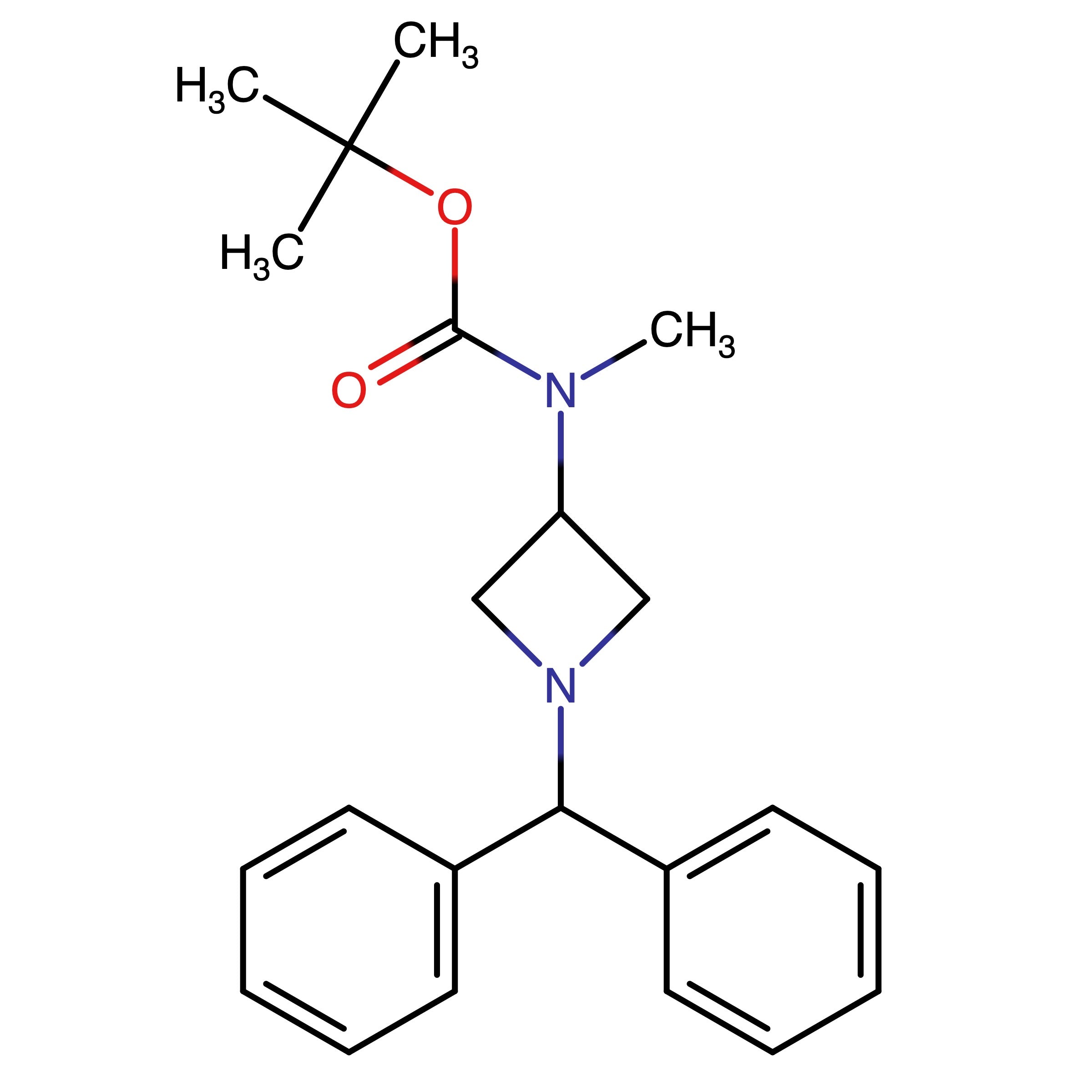 CAS 854038-91-8 | tert-Butyl (1-benzhydrylazetidin-3-yl)(methyl)carbamate | MFCD22371884