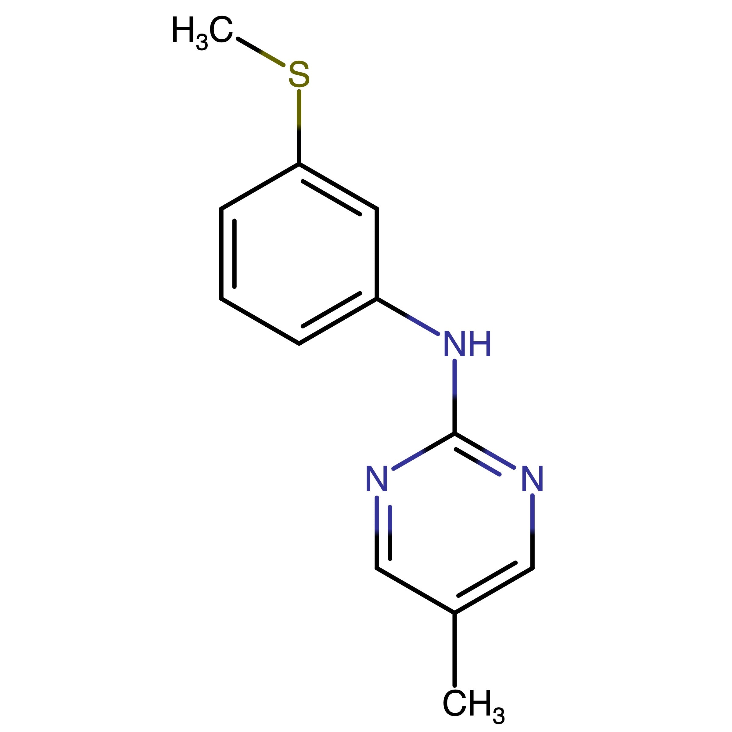 CAS 2326309-07-1 | 5-Methyl-N-(3-(methylthio)phenyl)pyrimidin-2-amine