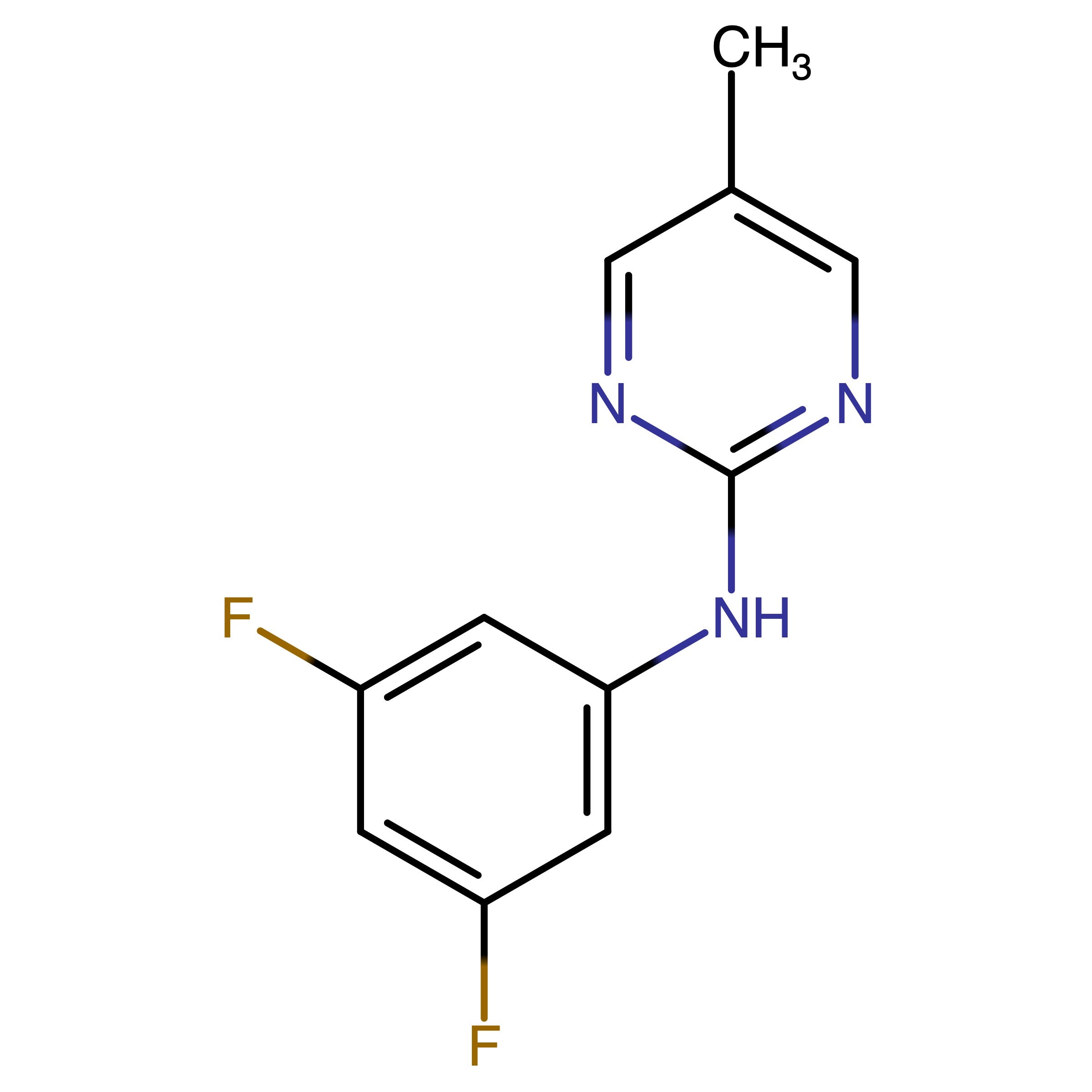 CAS 2327515-48-8 | N-(3,5-Difluorophenyl)-5-methylpyrimidin-2-amine