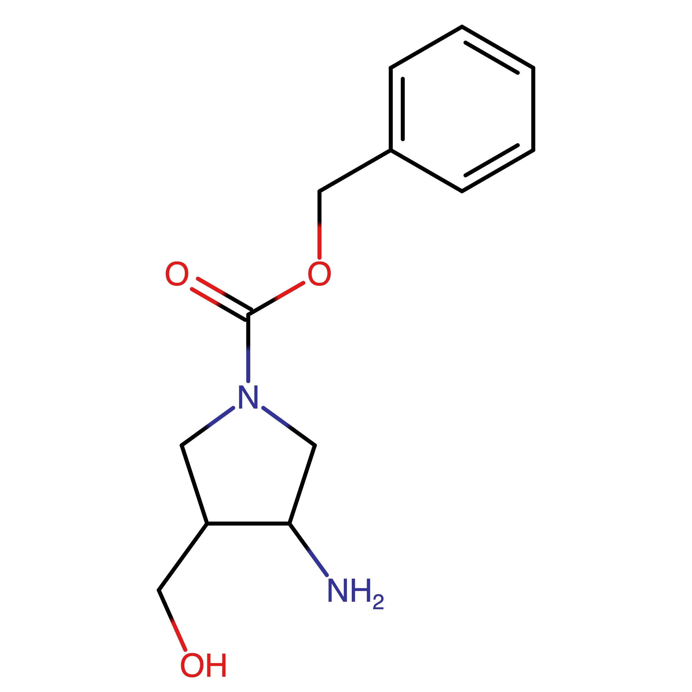 CAS 1017789-40-0 | Benzyl 3-amino-4-(hydroxymethyl)pyrrolidine-1-carboxylate | MFCD09991641