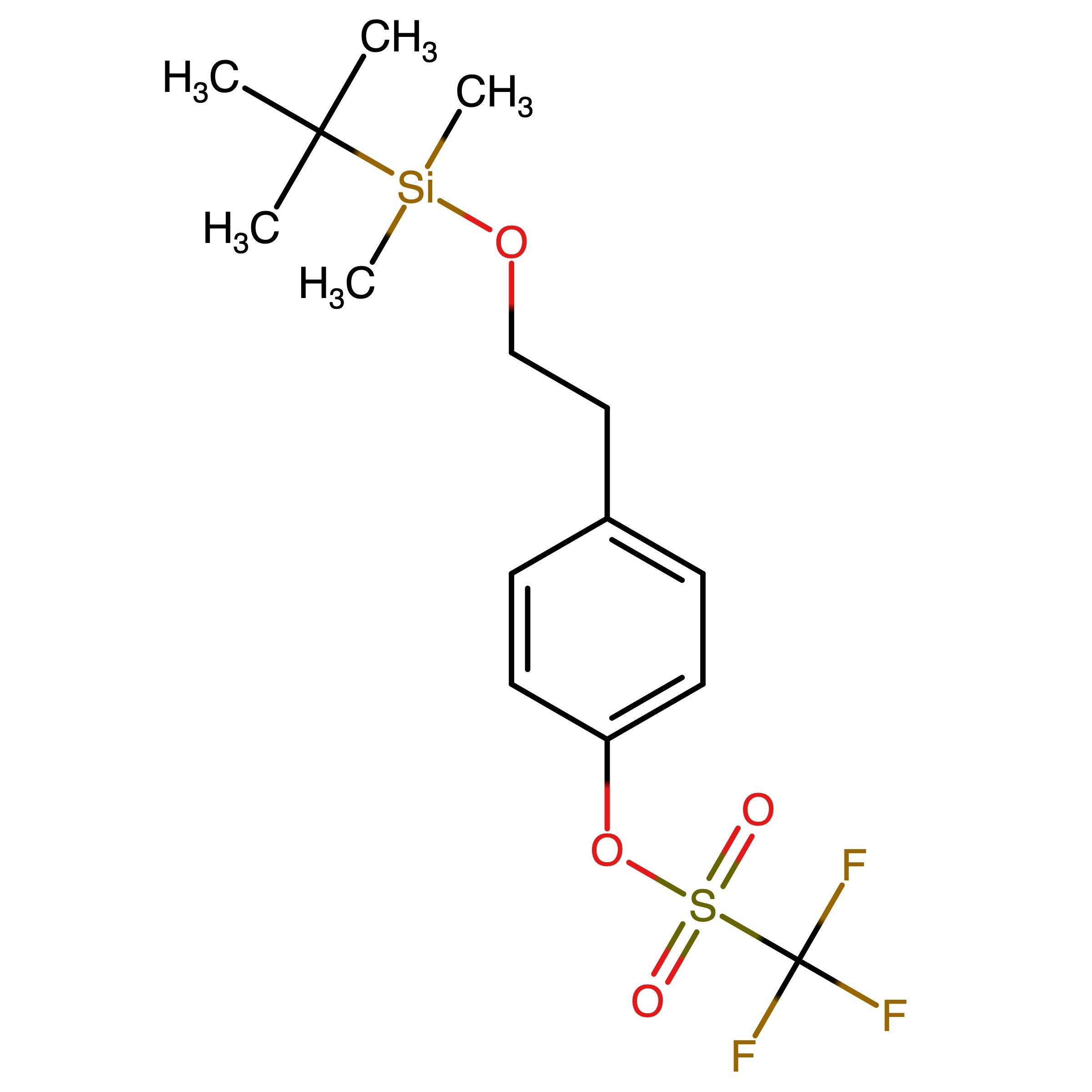 CAS 2608025-58-5 | 4-(2-((tert-Butyldimethylsilyl)oxy)ethyl)phenyl trifluoromethanesulfonate