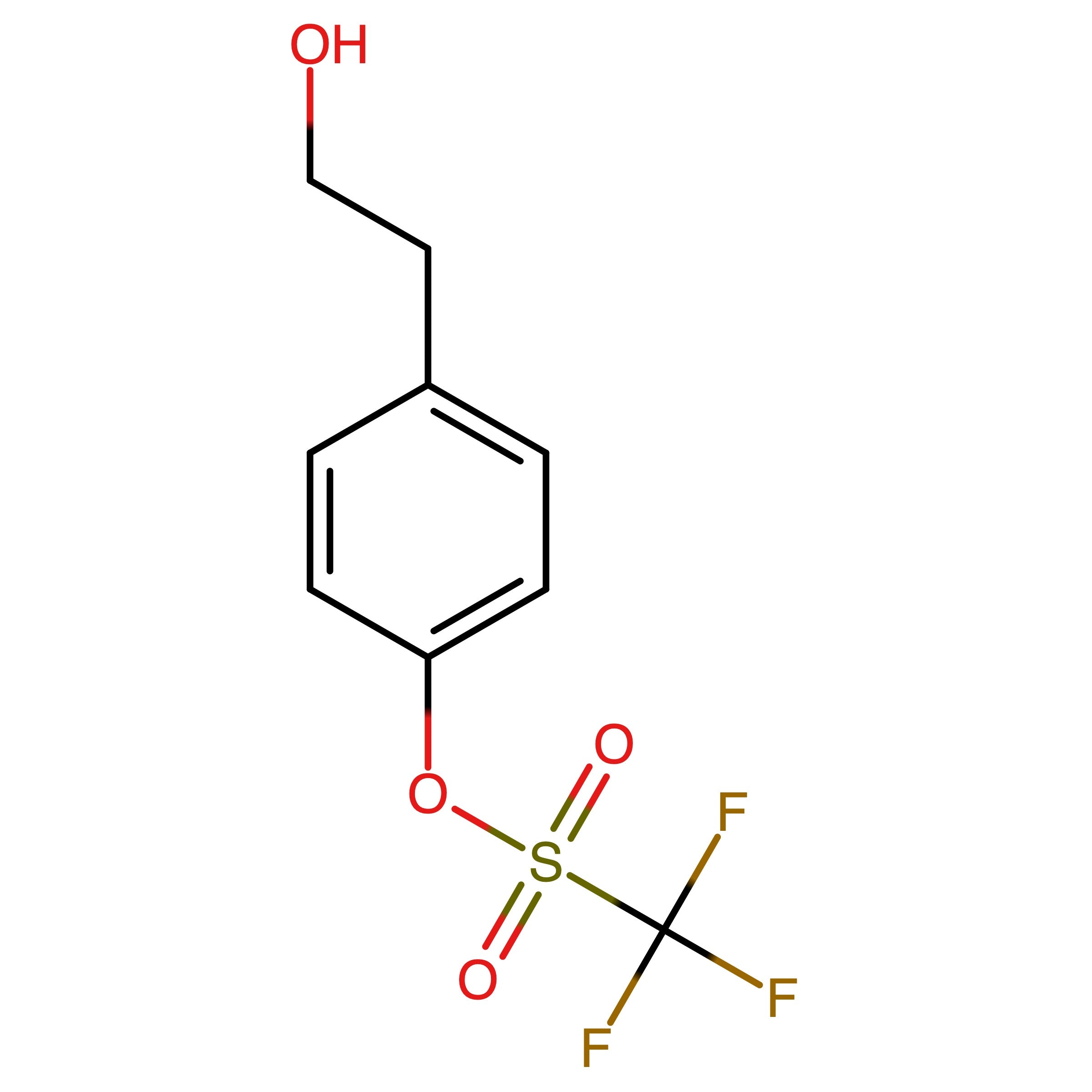 CAS 916260-82-7 | 4-(2-Hydroxyethyl)phenyl trifluoromethanesulfonate