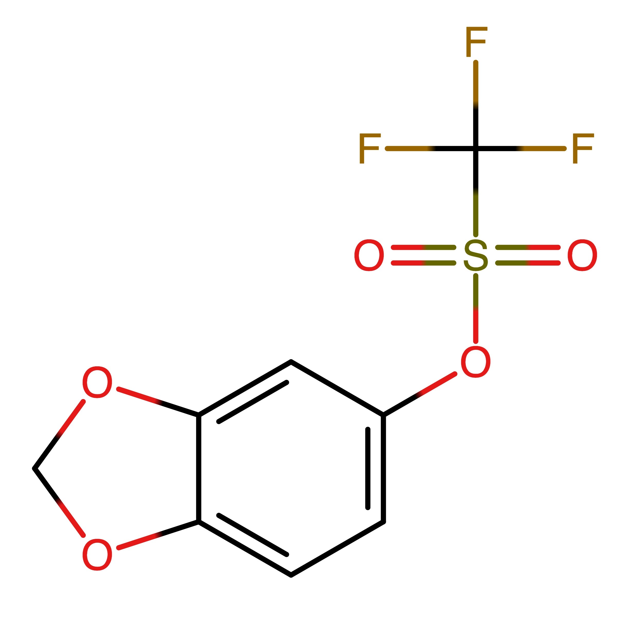 CAS 109586-40-5 | Benzo[d][1,3]dioxol-5-yl trifluoromethanesulfonate